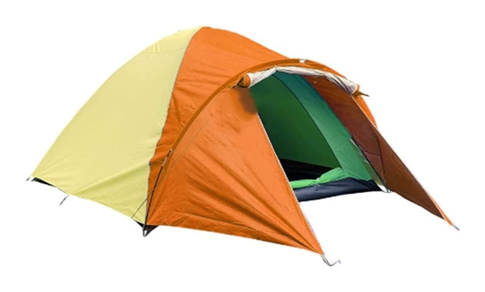 HAIBING Ultralight 3-4 Person Camping Tent - Double Layer Waterproof Backpacking Tent for Outdoor Adventures, Hiking, Hunting & Fishing - Perfect for Family Camping, Picnics & Travel (Color: 2)