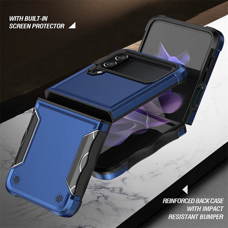 Military Grade Shockproof Case for Samsung Galaxy Z Flip 6 - Rugged Armor Protection for Outdoor, Sports & Daily Use