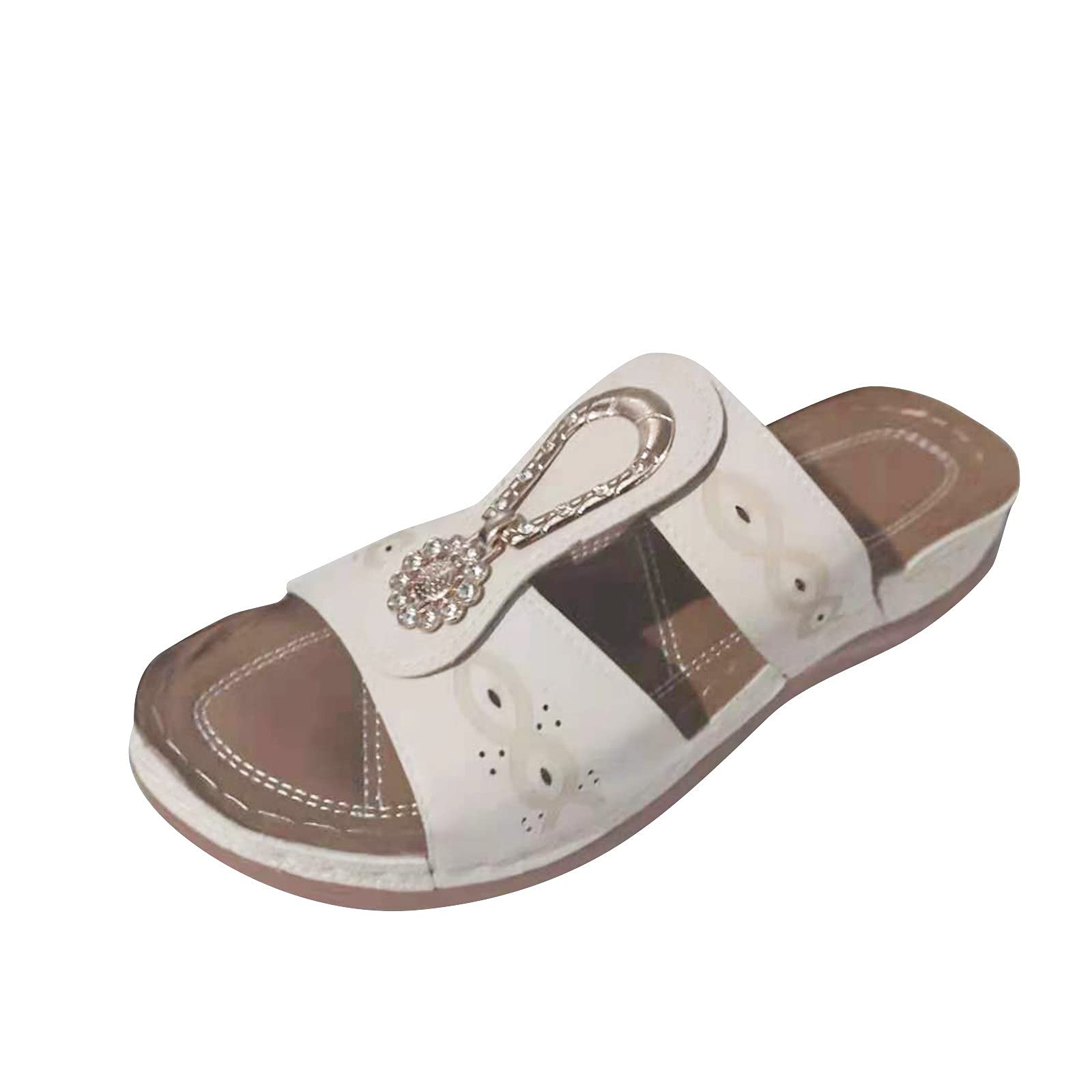 2022 Summer Women's Breathable Mule Slippers - Comfortable Indoor/Outdoor House Shoes for Ladies | Perfect for Home, Beach, and Casual Wear