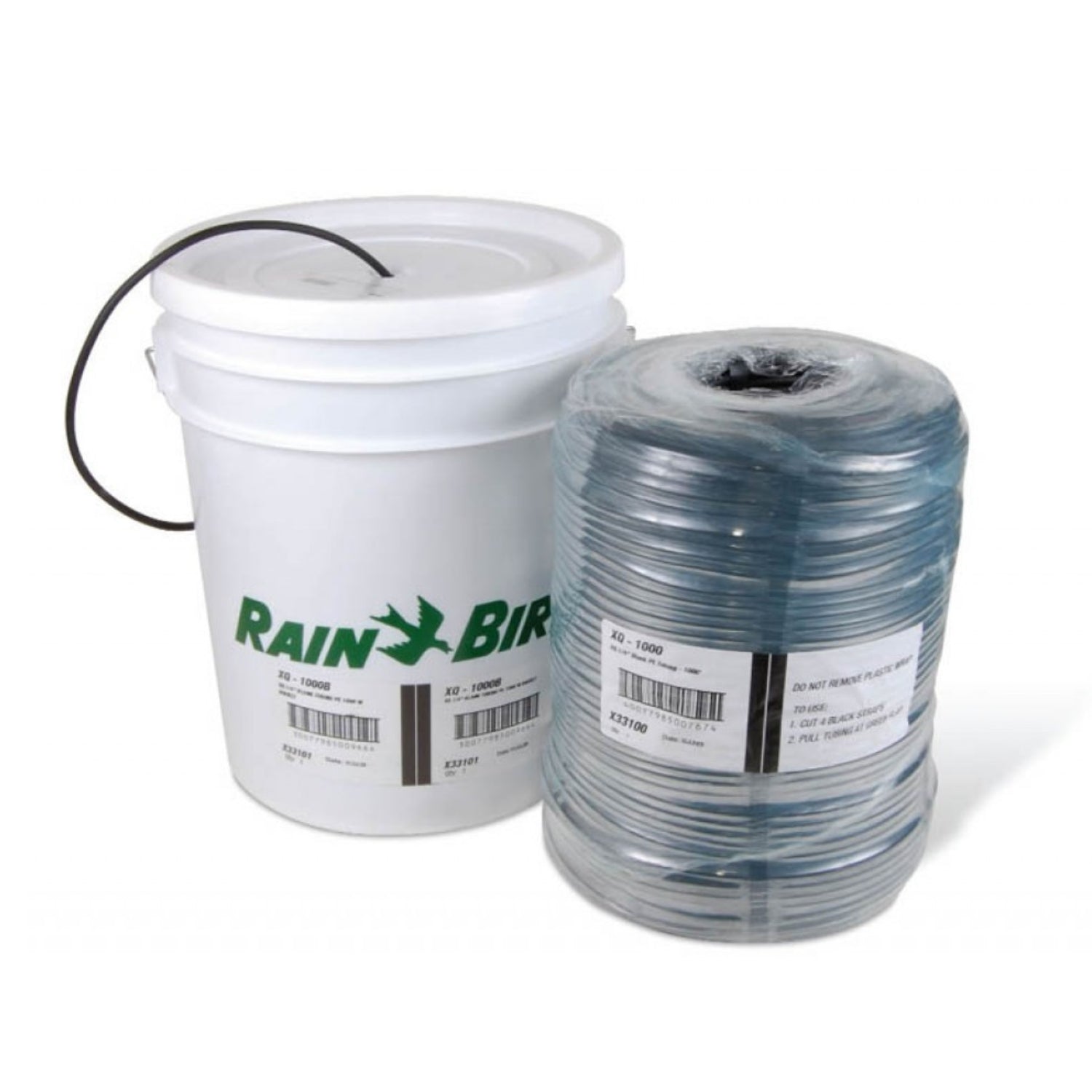 Rain Bird 1/4 Inch Drip Tubing Coil - Efficient Watering Solution for Gardens, Lawns & Landscapes | Durable Irrigation System for Plants, Flowers & Vegetable Beds