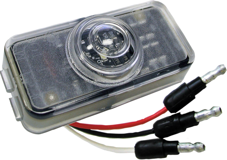 Piranha LED M153CTP BT3 White with .180 Bullets - High-Intensity Vehicle System Monitoring Light for Trucks, Emergency & Off-Road Vehicles