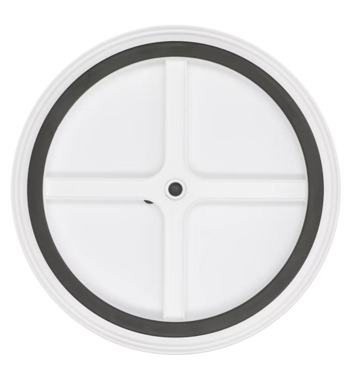 Copco Non-Slip 12-Inch White Lazy Susan Turntable for Kitchen, Spice Rack & Dining Table Organization