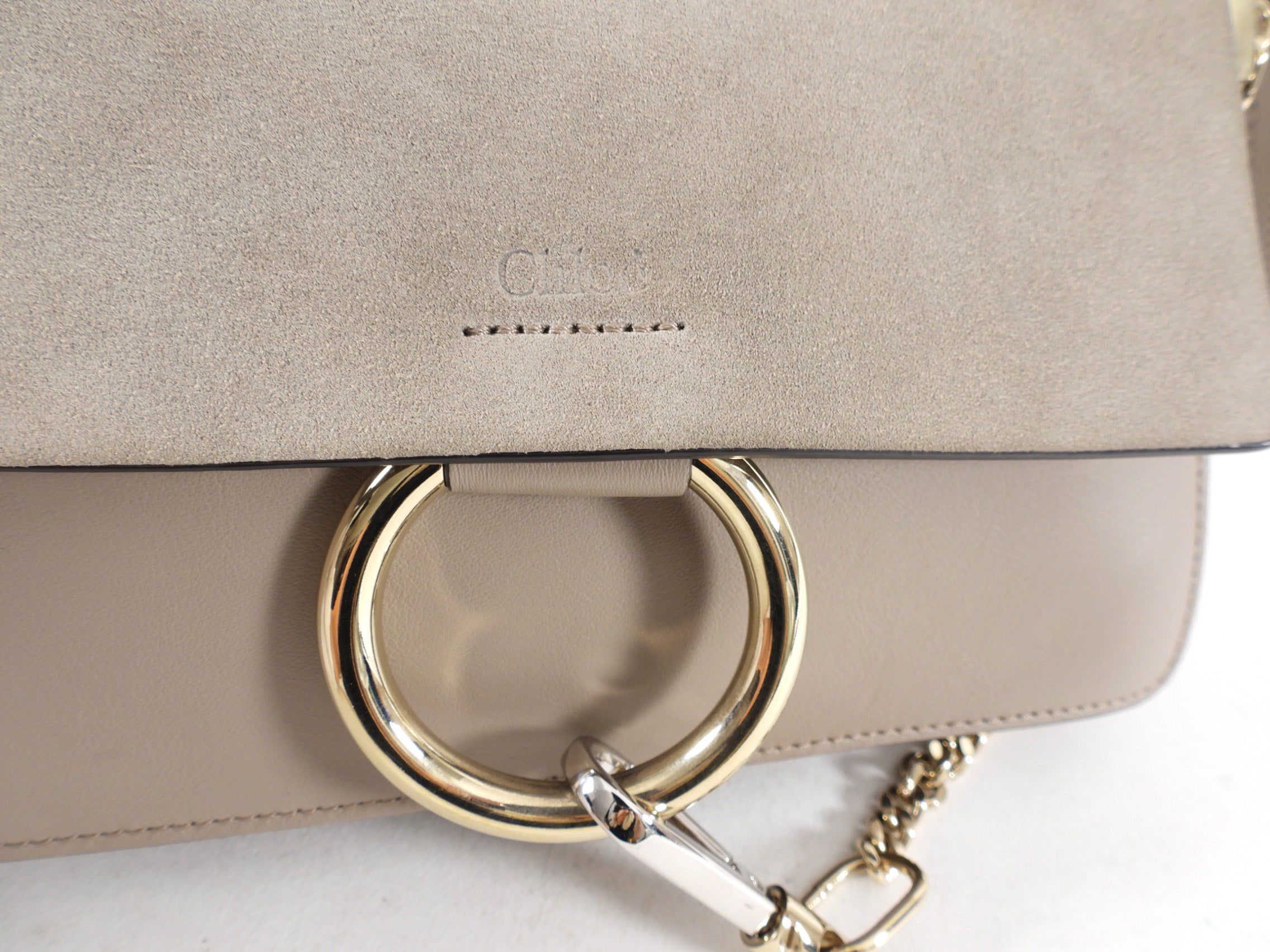 Chloe Faye Small Crossbody Bag in Light Taupe - Stylish Leather Shoulder Bag for Women | Perfect for Work, Travel & Everyday Use