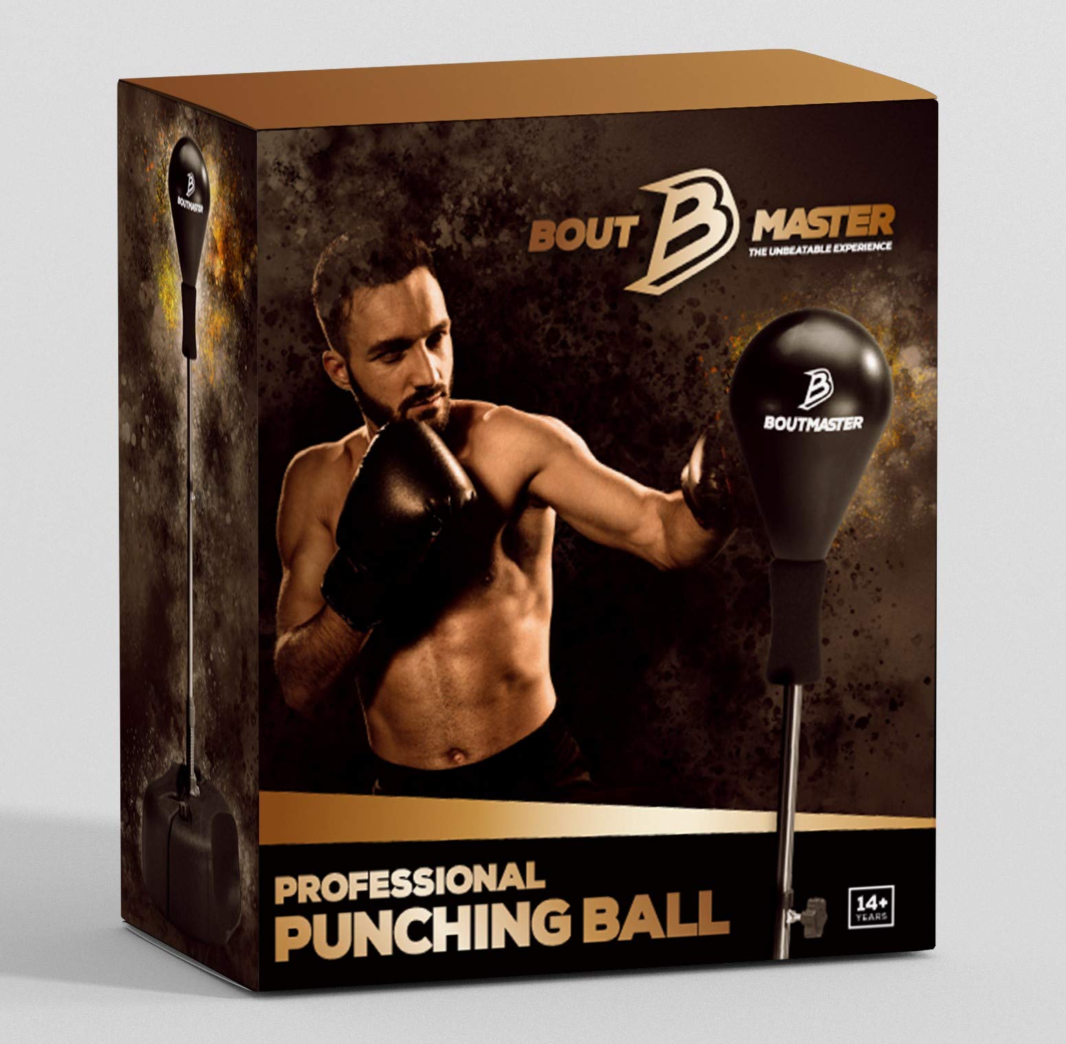 Heavy Duty Punching Bag with Stand - Adjustable Height Boxing Bag for Teens & Adults - Training Speed Bag for Boxing, MMA, Fitness & Stress Relief - Perfect for Home Gym, Garage & Martial Arts Practice