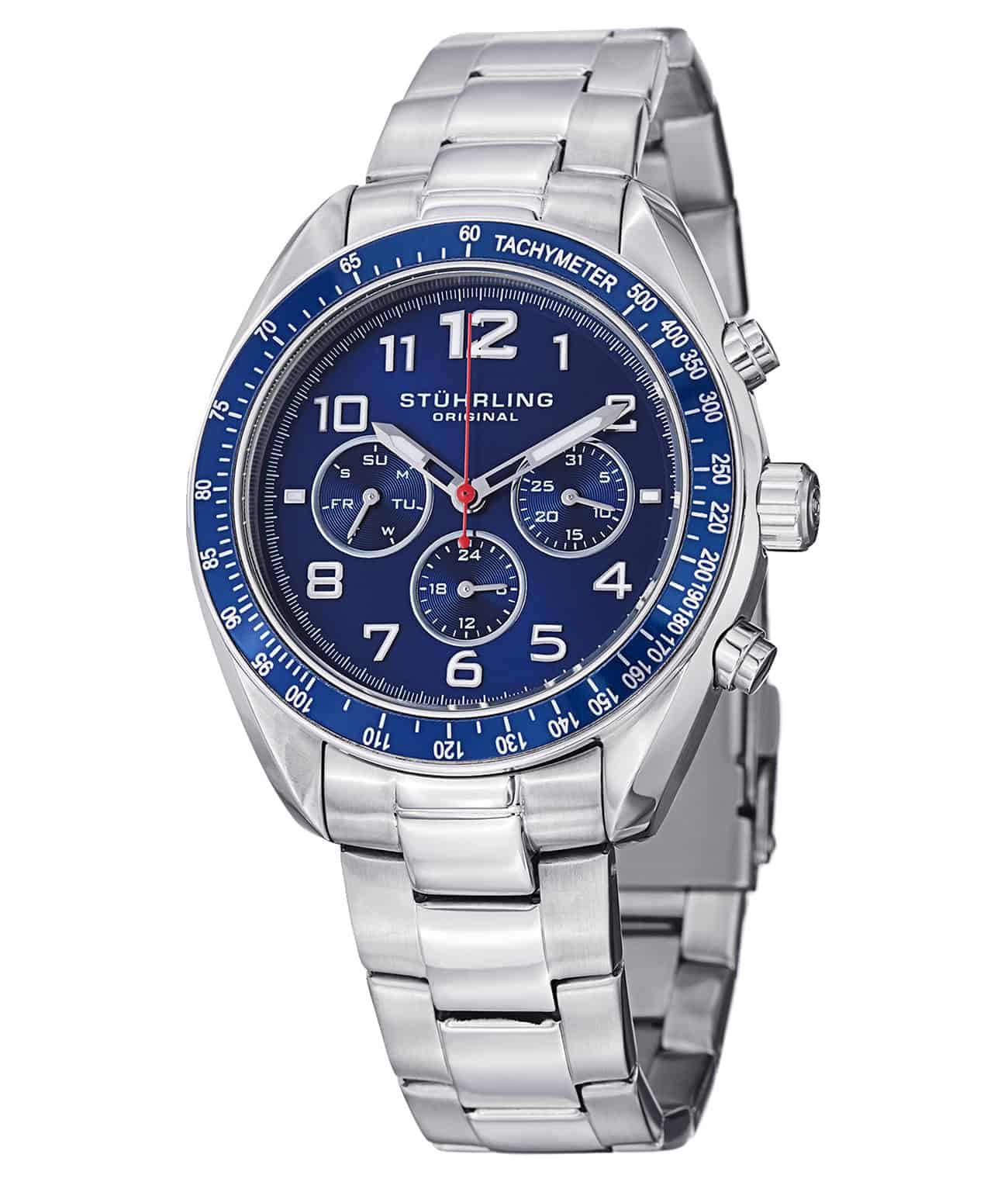 Concorso Dragster 814 GMT Quartz 40mm Chronograph Watch for Men - Stylish Sports & Casual Wear, Perfect for Racing Enthusiasts & Everyday Use