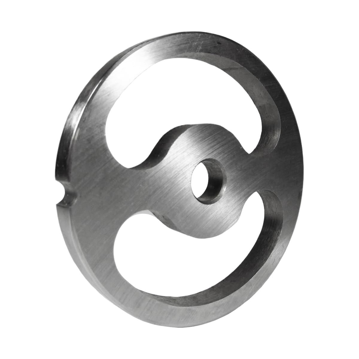 Stainless Steel #22 Kidney Sausage Stuffing Plate for Hobart LEM Cabelas TorRey MTN Meat Grinder - Perfect for Home Butchering & Sausage Making by Smokehouse Chef