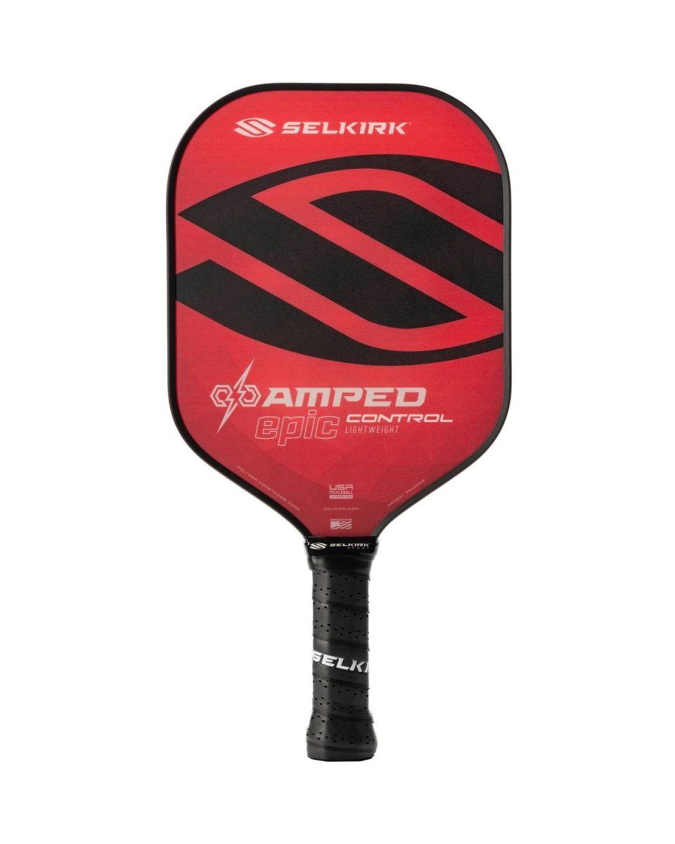Selkirk Amped Control Epic Pickleball Paddle - Premium Graphite Paddle for Spin & Control - Perfect for Competitive Play & Recreational Games