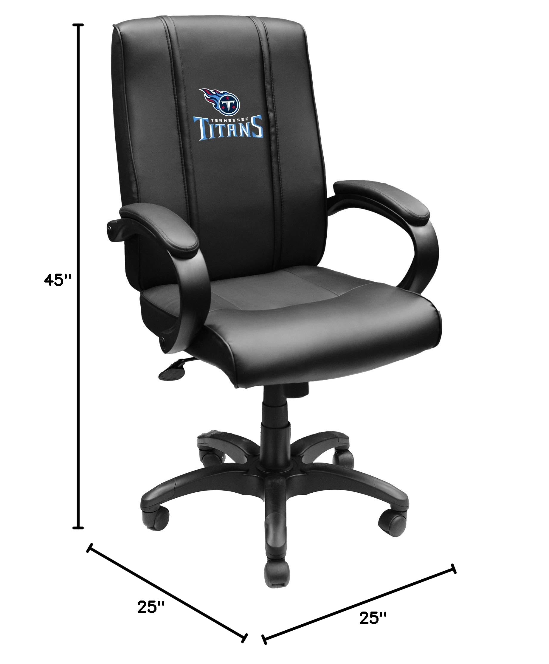 Tennessee Titans Office Chair with Secondary Logo - Ergonomic Desk Chair for Home & Office, Perfect for Gaming & Work Comfort