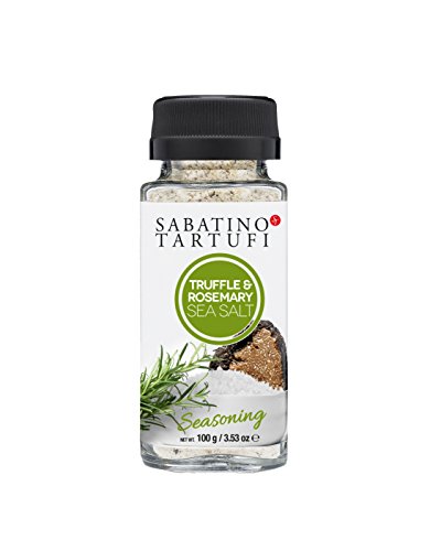Sabatino Tartufi Truffle & Rosemary Sea Salt Seasoning - 3.53 oz (2 Pack) | Oprah's Favorite Things 2017 | Gourmet Cooking & Gift Idea for Food Lovers