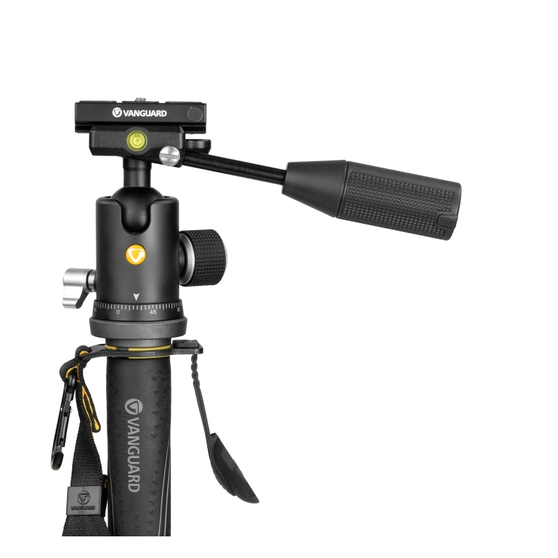 VEO 2S CM 264TBP 120T Professional Aluminum Monopod with Ball/Pan Head - Lightweight Camera Support for Photography & Videography - Perfect for Travel, Sports, and Outdoor Shooting