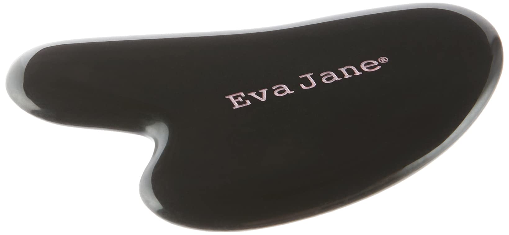 EVA JANE Roller & Massage Stone Set - Gua Sha Facial Tool for Anti-Aging, Skin Care & Relaxation - Black Obsidian for Face, Neck & Body - Perfect for Spa, Home Use & Self-Care Routine
