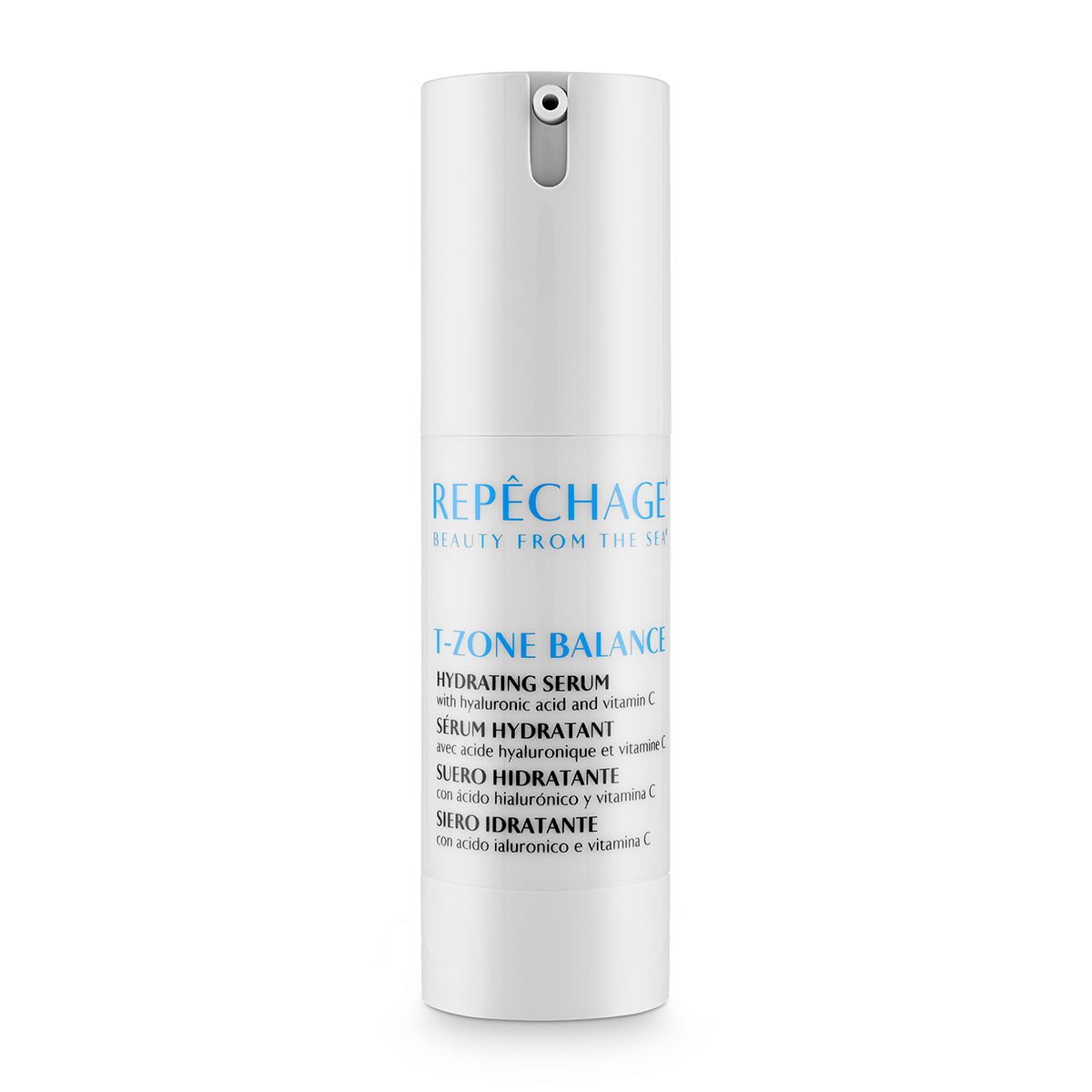 T Zone Balance Hydrating Serum with Hyaluronic Acid & Vitamin C - Brightening Facial Moisturizer for Dry Skin | Day & Night Skincare Routine