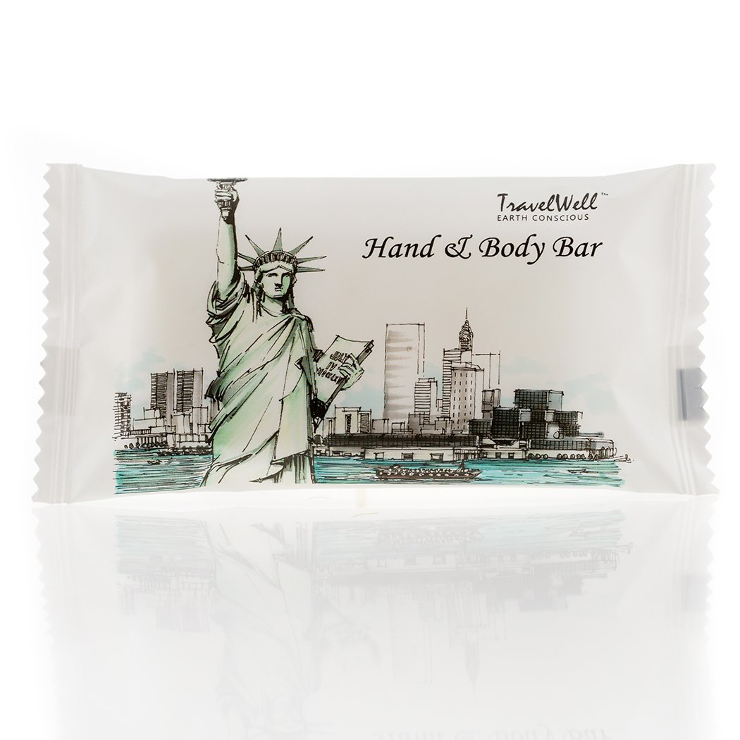 Travel Size Mini Soap Bars 1.0oz/28g - 2-in-1 Shampoo & Conditioner, Tooth Cleaners - 20 Individually Wrapped Pieces | Bulk Hotel Toiletries Set for Travel, Camping & Emergency Kits | Compact Personal Care Essentials
