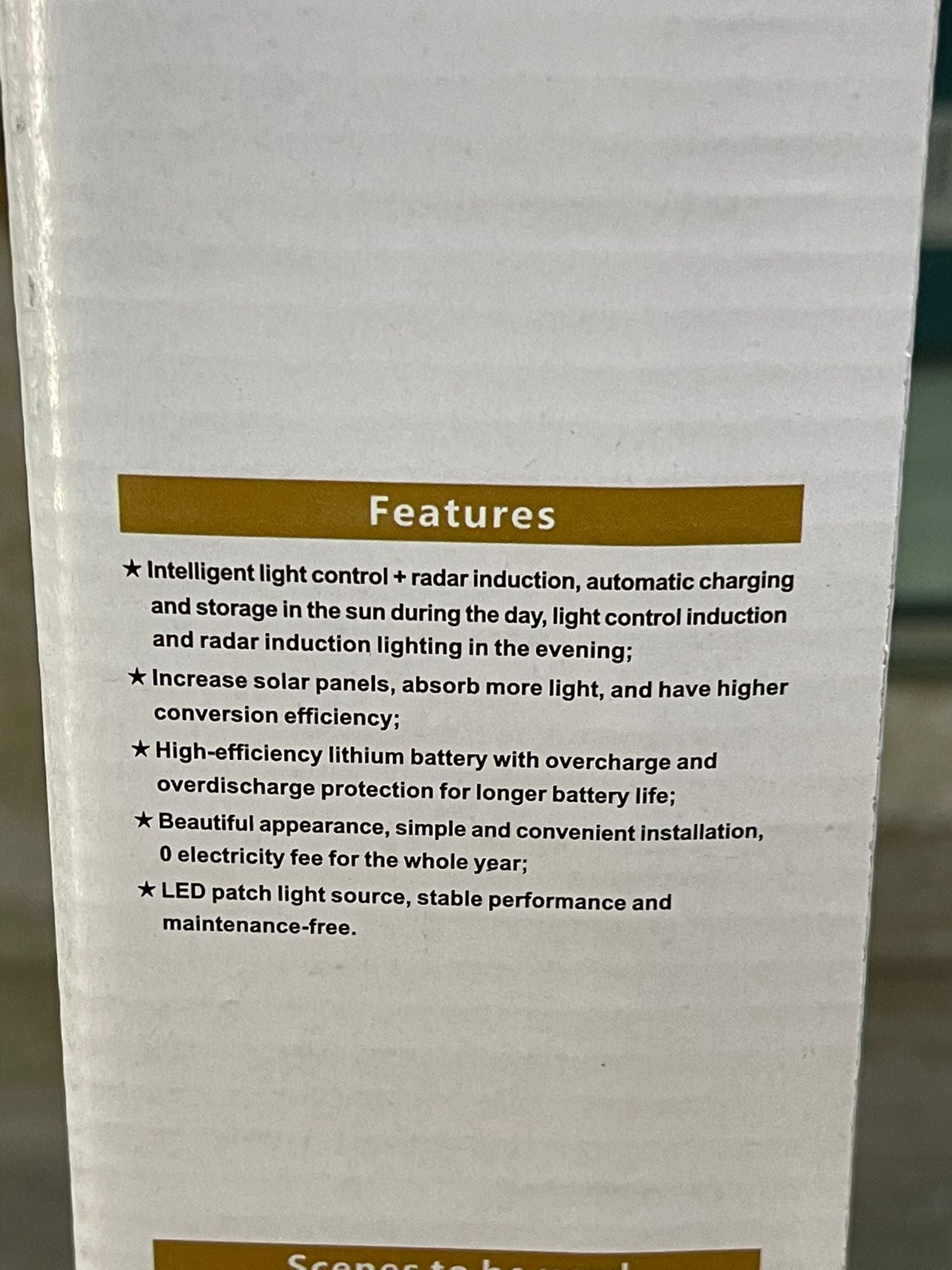 Aiko 120W LED Solar Light Outdoor - Waterproof Solar Powered Lamp for Garden, Yard, Pathway, Patio | High Brightness Solar Panel Lighting for Home & Commercial Use