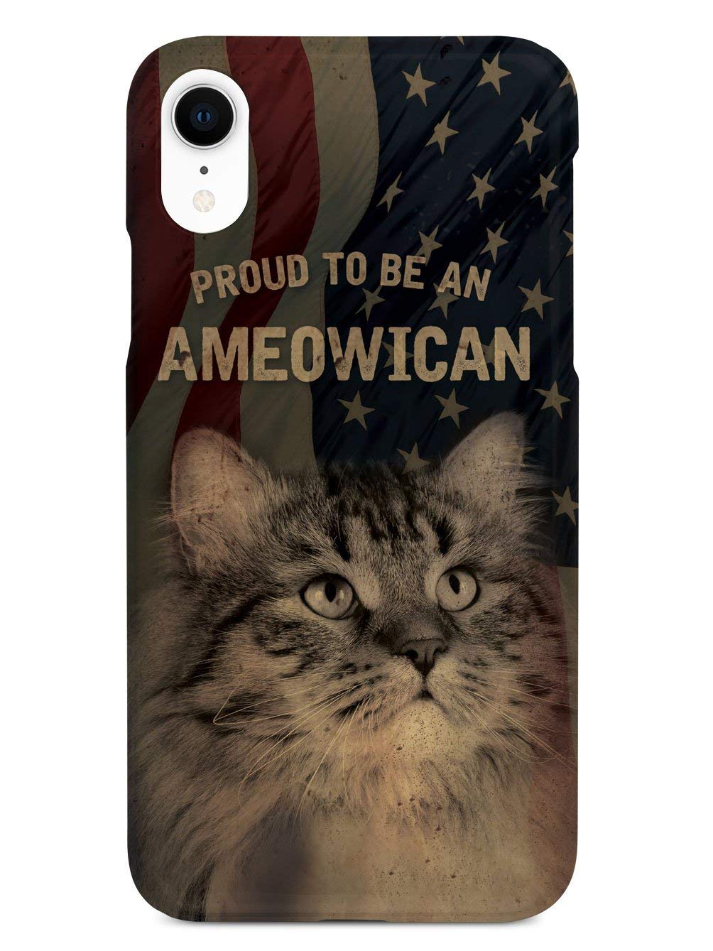 Patriotic American Flag iPhone XR Case - 3D Textured Protective Cover for Apple iPhone XR | Shockproof & Scratch Resistant | Perfect for Everyday Use, Travel & Showing Patriotism