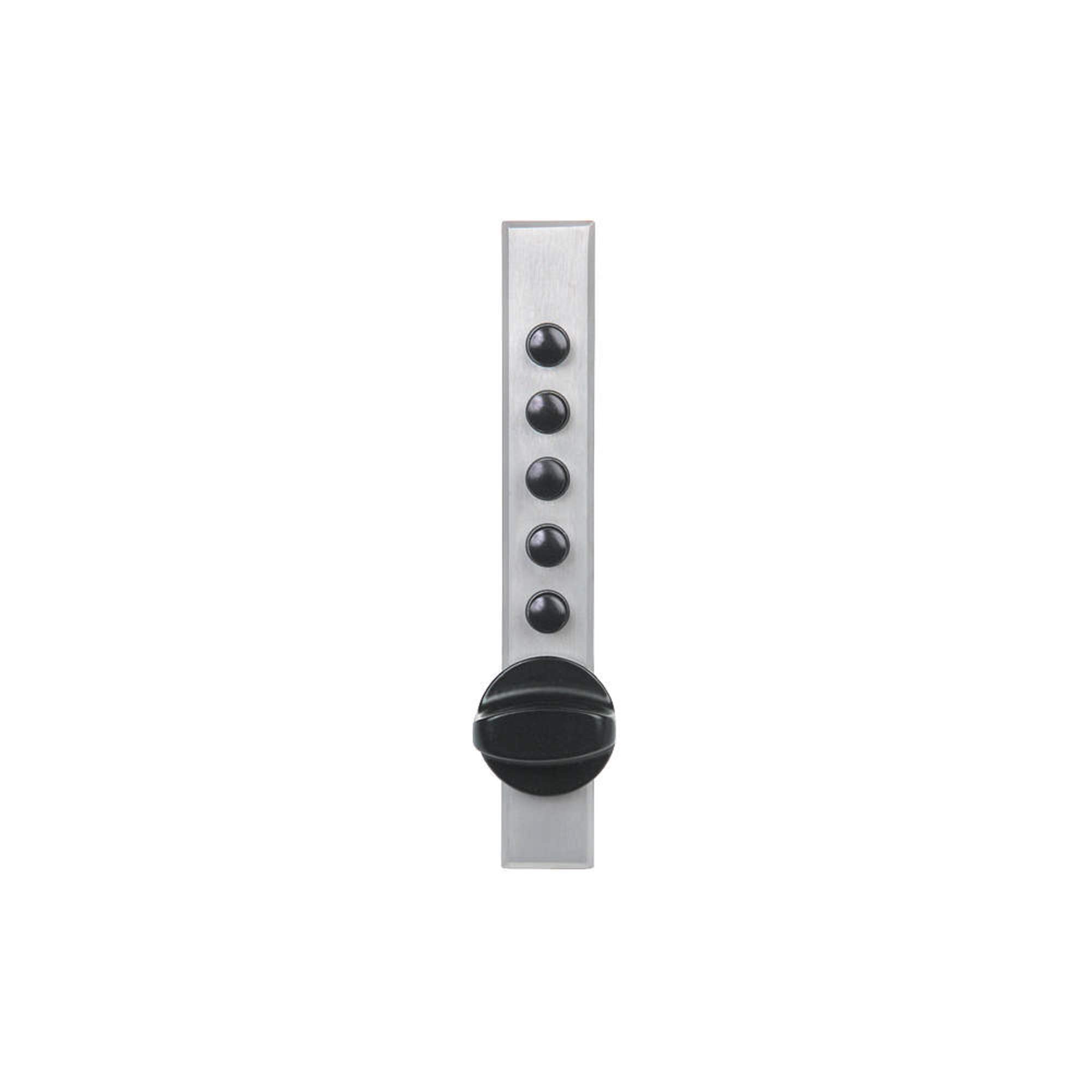 Simplex Kaba C9602-26D-41 Keypad Cabinet Lock - Satin Chrome Finish, Combination Lock with Single Access Code | Secure Storage for Offices, Schools & Home Use