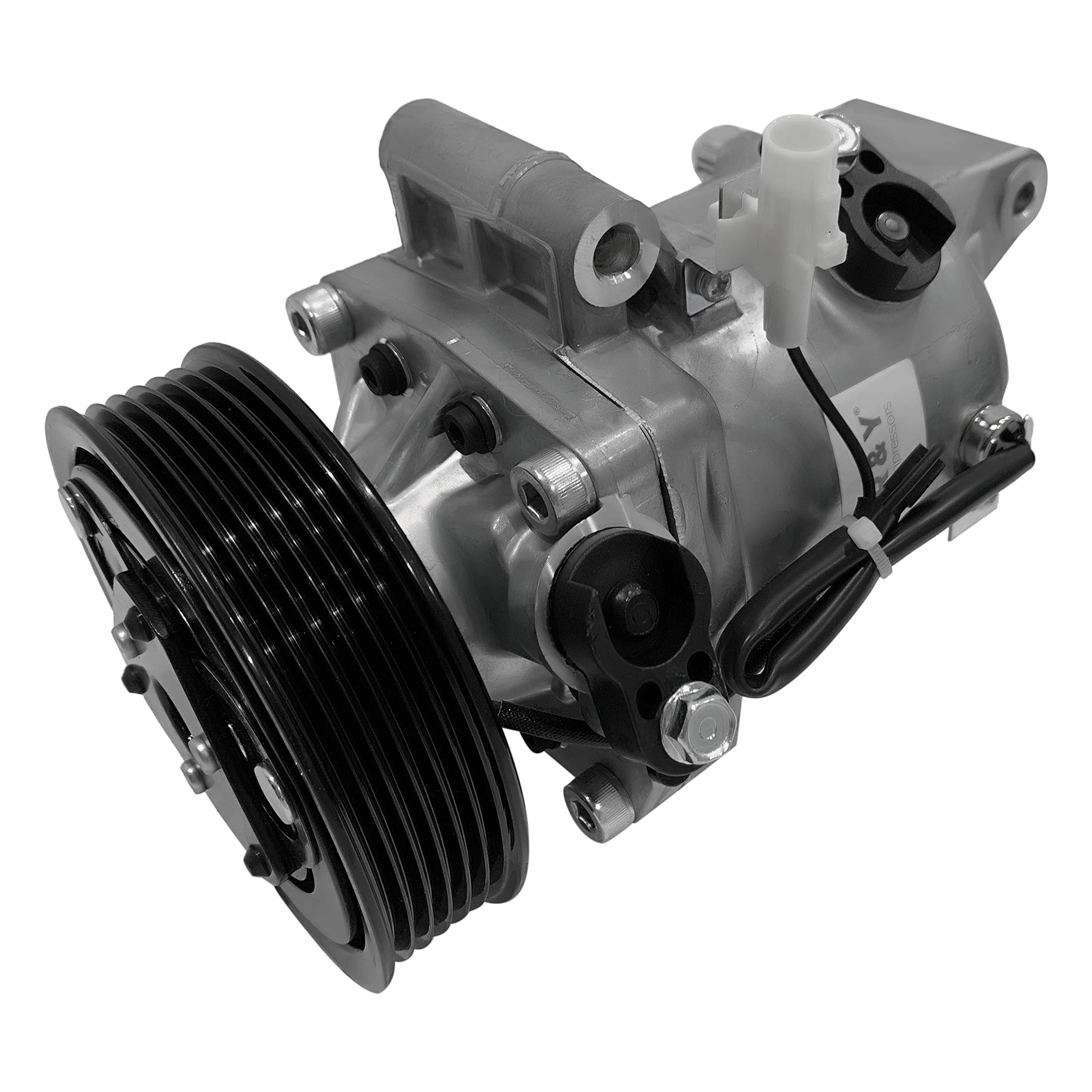 RYC EH896 AC Compressor with Clutch for Suzuki SX4 2.0L 2010-2013 - Replacement Car Air Conditioning Part for Summer Cooling & Long Drives