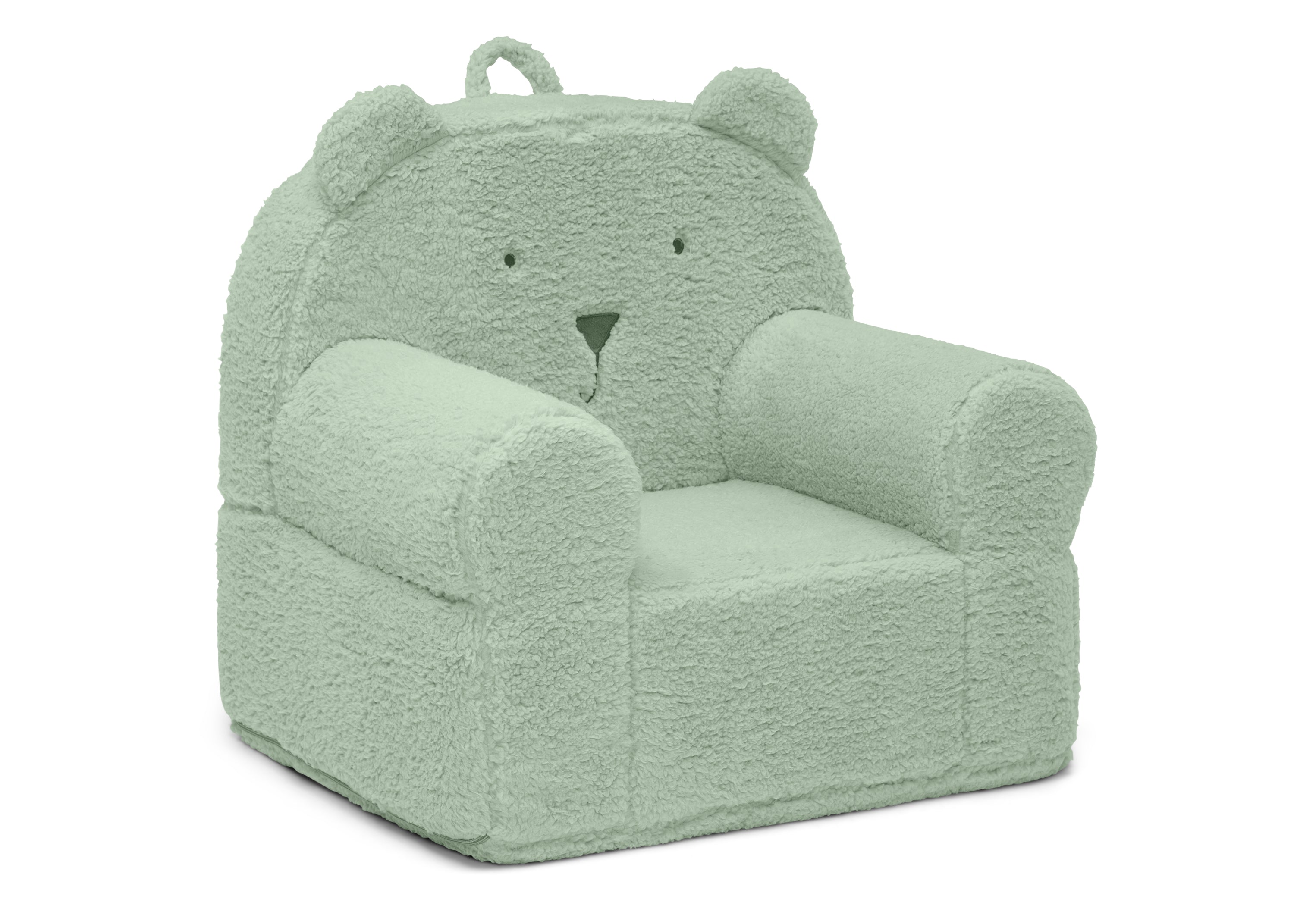 Cozy BabyGap Sherpa Bear Chair - Soft Plush Kids Armchair for Nursery, Bedroom & Playroom - Perfect for Reading, Relaxing & Playtime