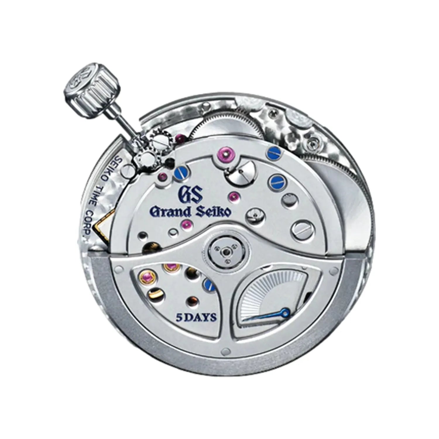 Seiko Prospex SLGA021 Lake Suwa Before Dawn Evolution 9 Spring Drive 40mm Blue Dial Men's Watch - 5-Day Power Reserve, Stainless Steel Bracelet - Perfect for Diving, Business & Formal Occasions