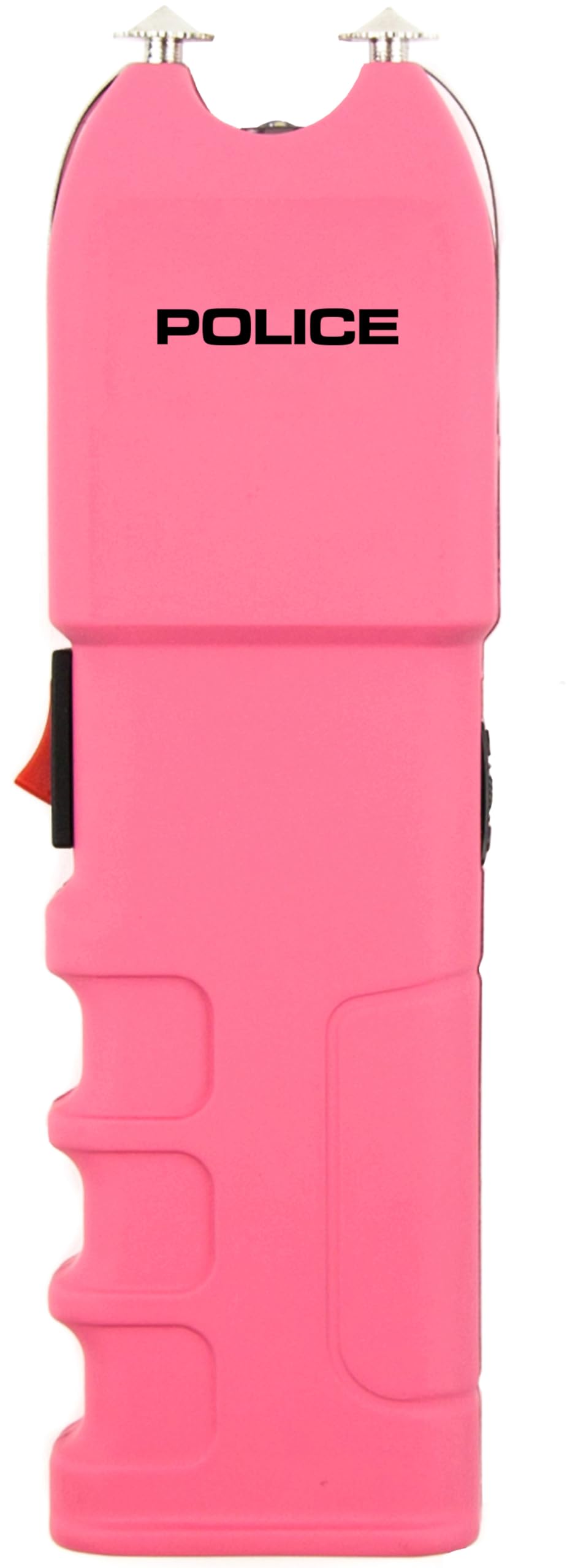 POLICE Stun Gun 928 - High Voltage Rechargeable Self Defense Weapon with LED Flashlight | Compact & Heavy Duty Personal Security for Women (Pink) | Perfect for Night Jogging, Parking Lot Safety & Home Protection