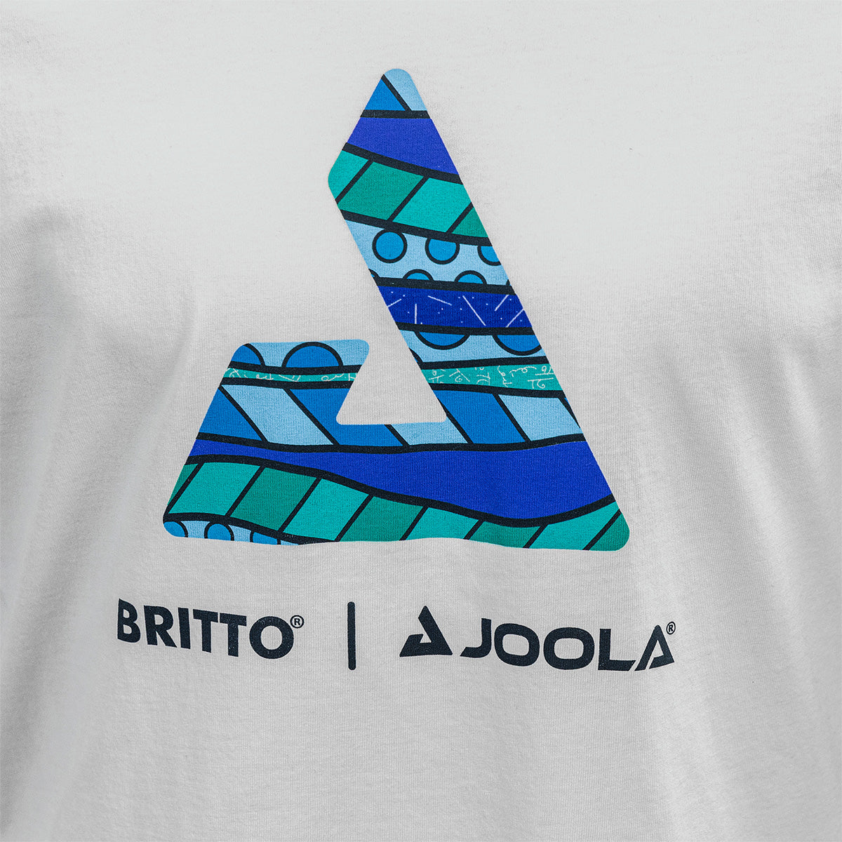 JOOLA BRITTO x JOOLA Logo T-Shirt - Stylish Table Tennis & Ping Pong Apparel for Casual Wear & Sports