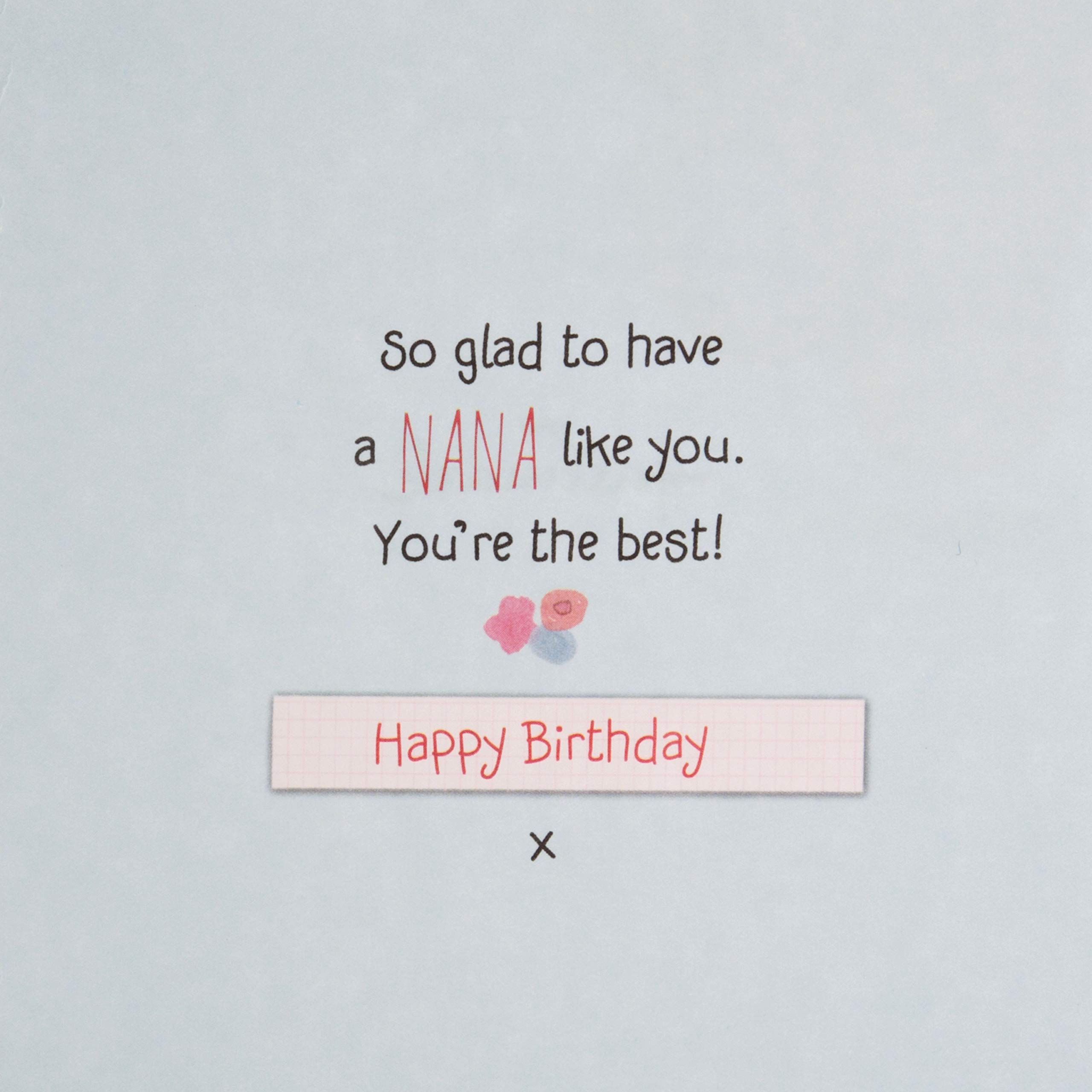 Hallmark Birthday Card for Grandma - Adorable Forever Friends Bear Design | Perfect Gift for Nana's Birthday, Mother's Day & Special Occasions