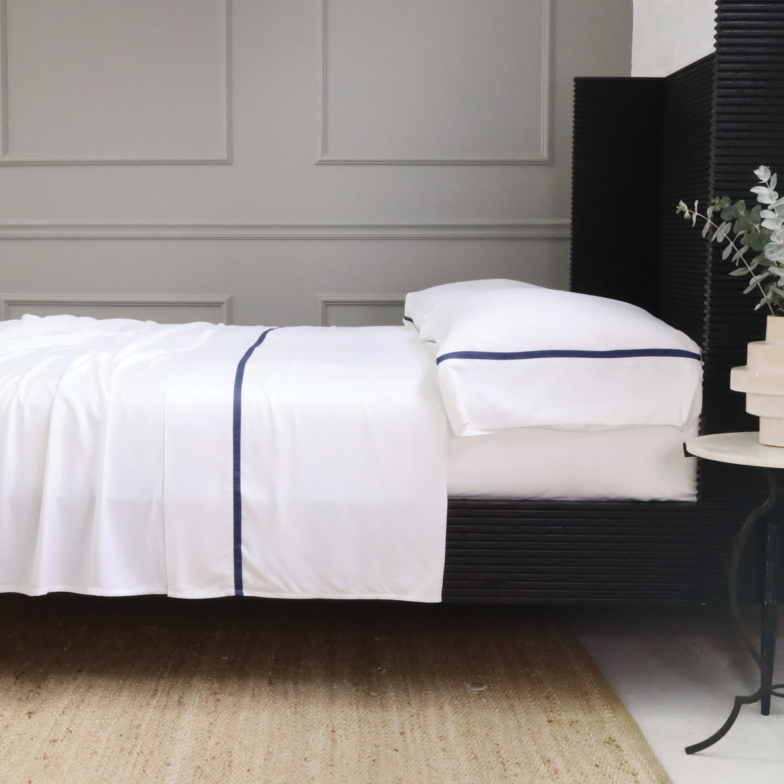 Premium Langston Bamboo Sateen Sheet Set - Soft 100% Bamboo Bed Sheets, Breathable & Hypoallergenic - Perfect for Luxury Bedding, Hot Sleepers & Eco-Friendly Homes