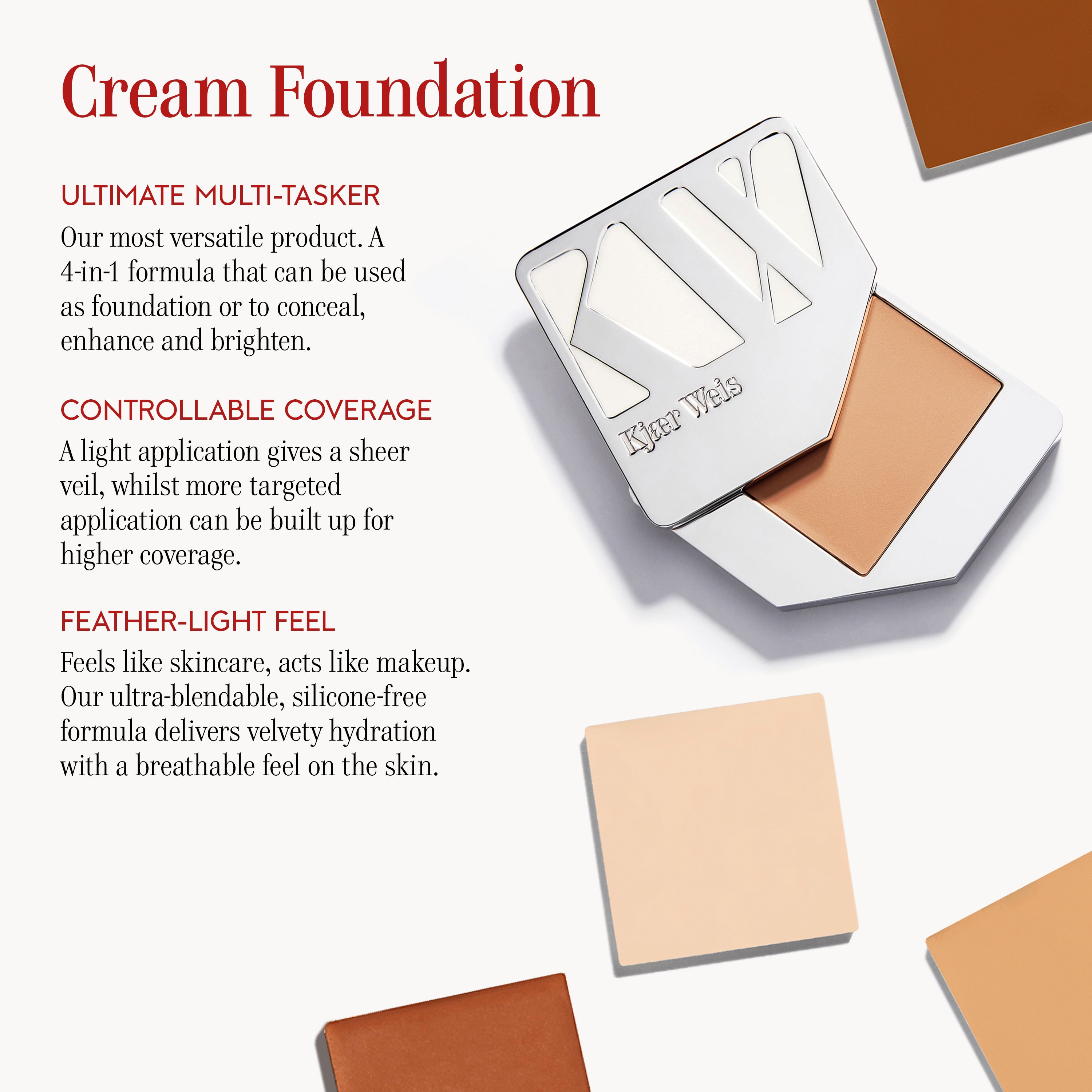 Dainty D315 Cream Foundation - Full Coverage, Hydrating & Long Lasting Makeup for Flawless Skin - Perfect for Daily Wear, Special Occasions & Photography