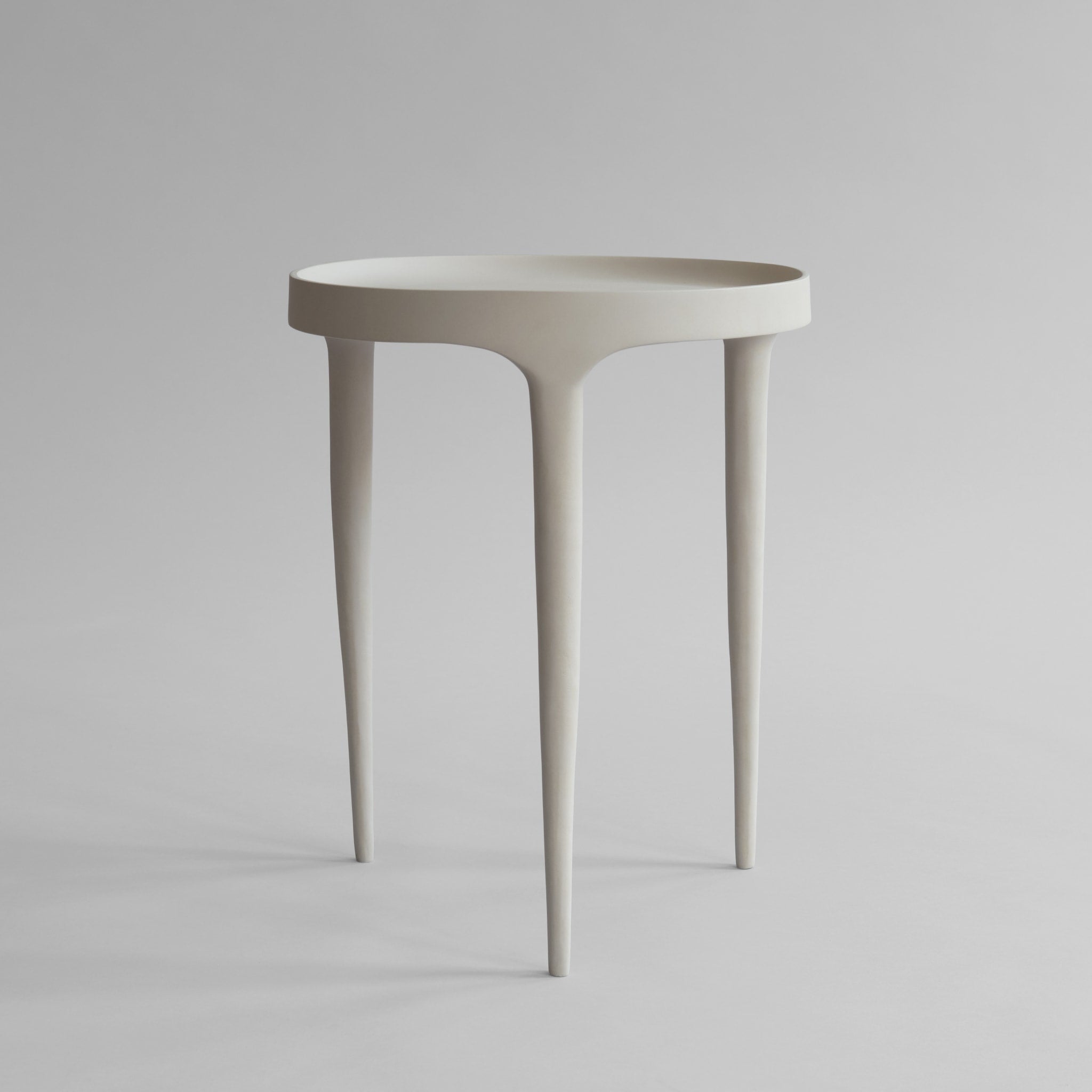 PRE-ORDER 101 COPENHAGEN Phantom Dining Table - 50cm Tall Birch Wood Modern Scandinavian Design - Perfect for Small Spaces, Apartments & Contemporary Dining Rooms