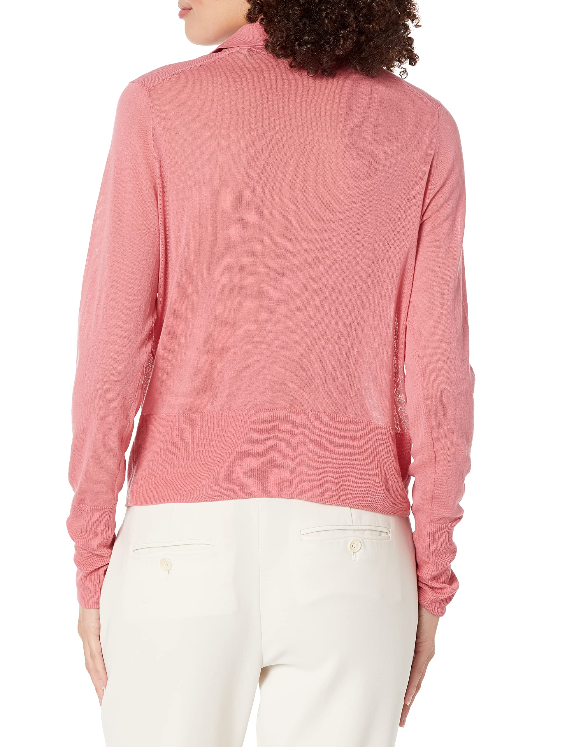 Vince Women's Collared Button-Down Long Sleeve Shirt - Elegant Office Wear & Casual Outfit for Professional Women