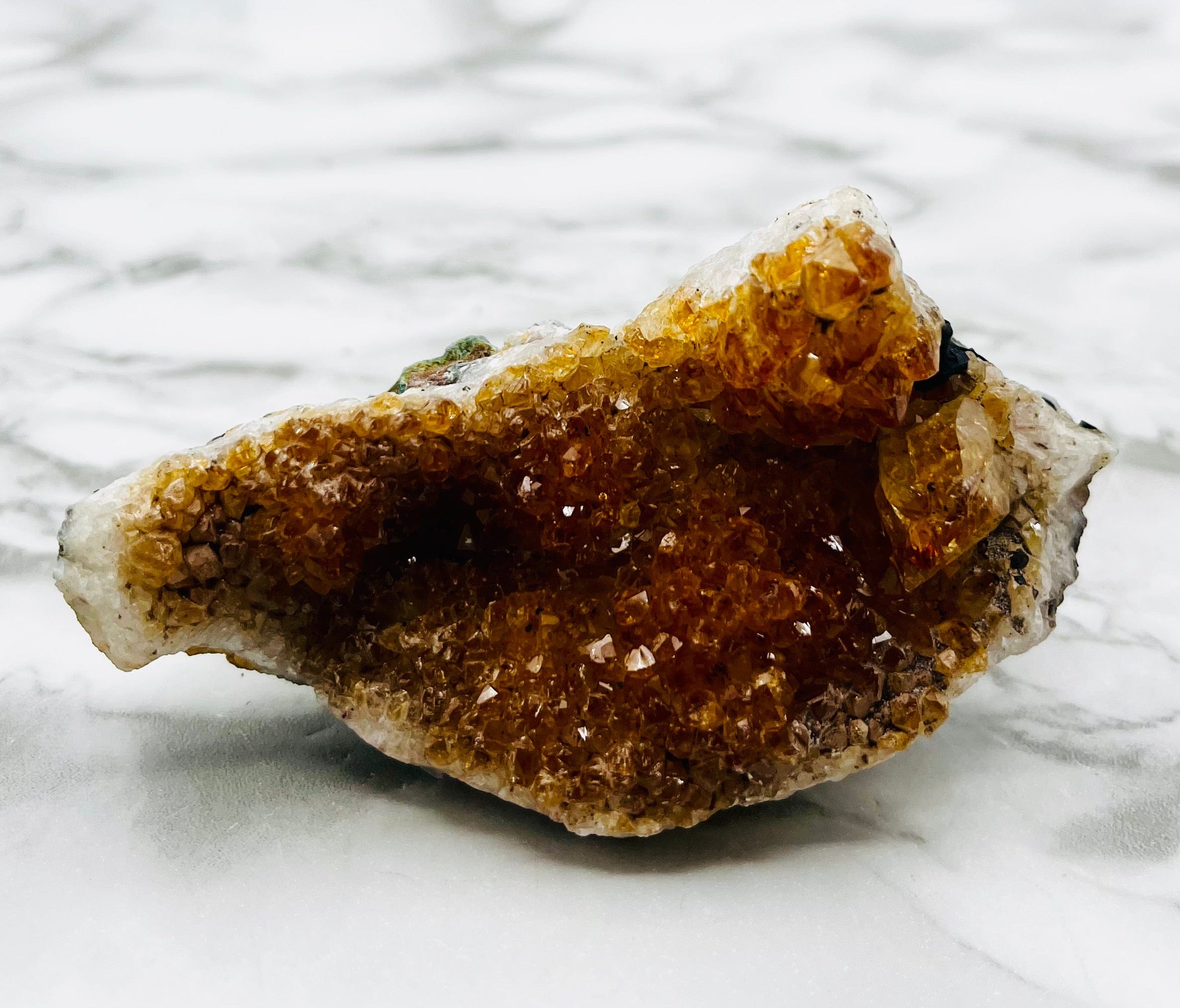 Natural Citrine Crystal Cluster 40mm - Healing Stone for Home Decor, Meditation & Energy Cleansing | Perfect for Gifts, Feng Shui & Spiritual Practices