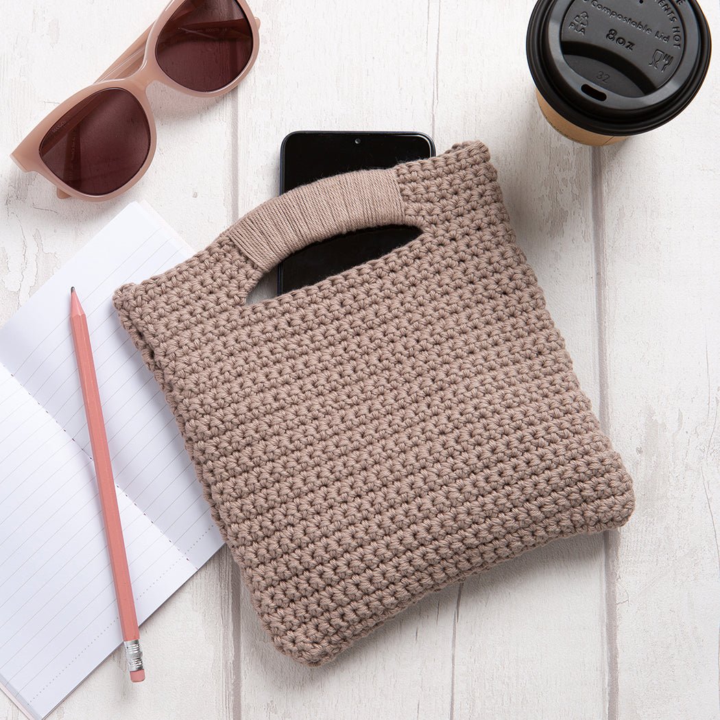 Learn to Crochet Club Box - Complete Crochet Starter Kit with Yarn, Hooks & Patterns for Beginners | Perfect for DIY Crafts, Home Decor & Gift Making