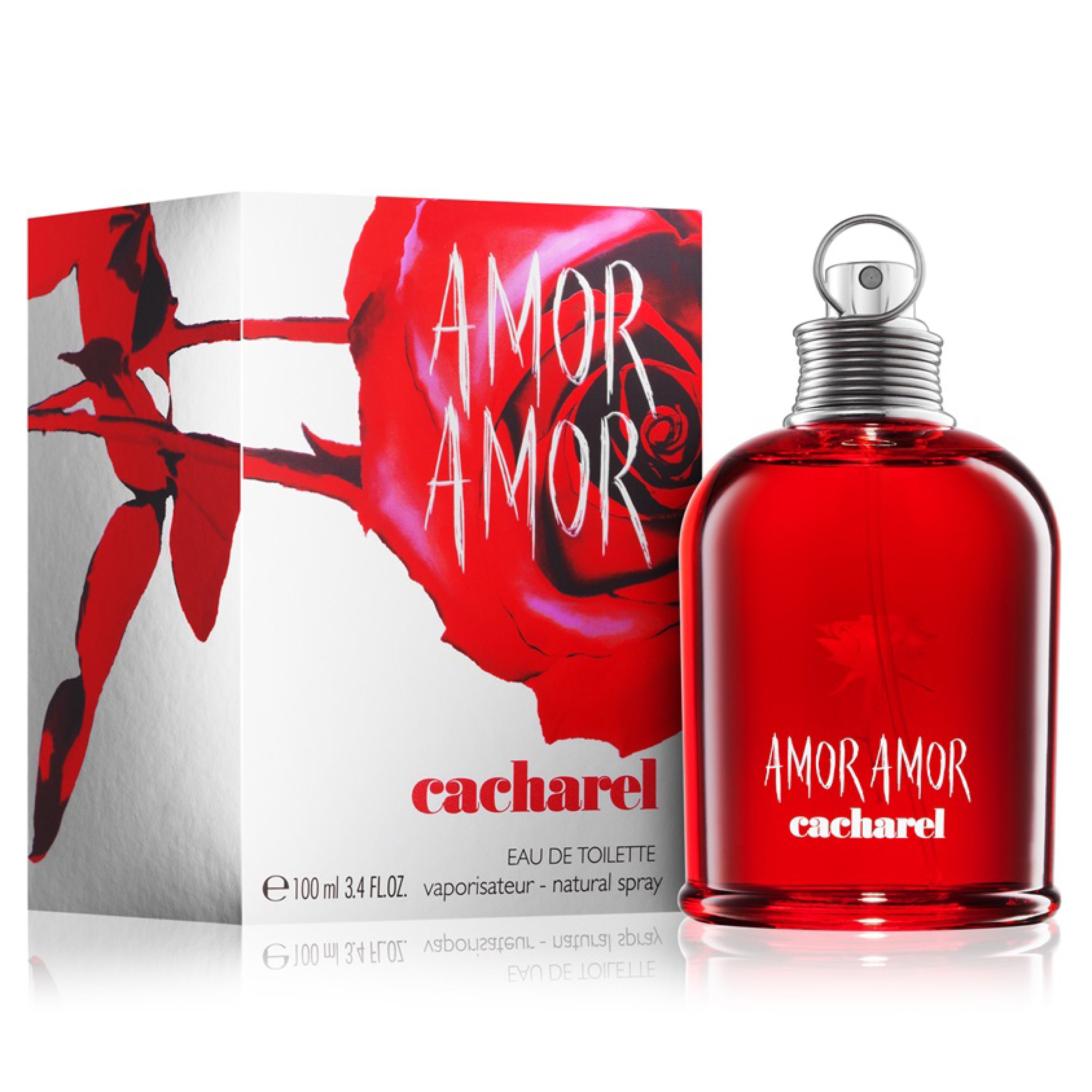Cacharel Amor Amor Eau de Toilette Spray for Women - Romantic & Floral Perfume for Date Nights & Special Occasions