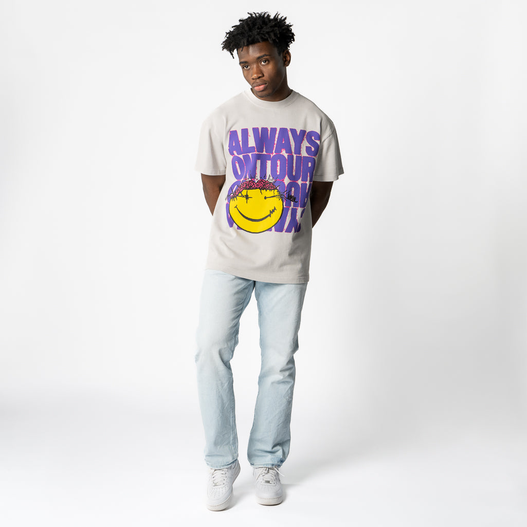 Always On Tour Out My Mind Graphic Tee - Soft Cotton T-Shirt for Men & Women | Perfect for Concerts, Travel & Casual Wear