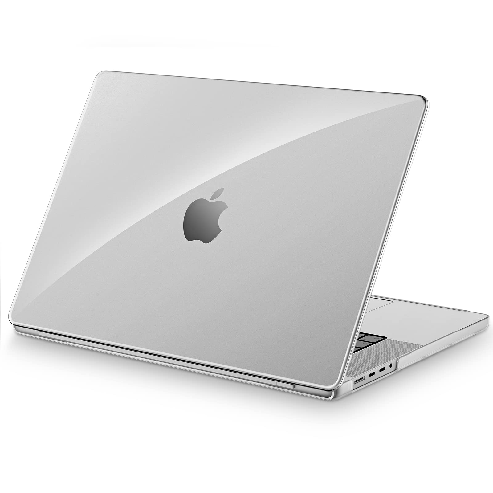 Samtec Clear Protective Case for MacBook Pro 16-inch - Slim Fit Shockproof Cover with Scratch Resistance | Perfect for Work, Travel & Everyday Use