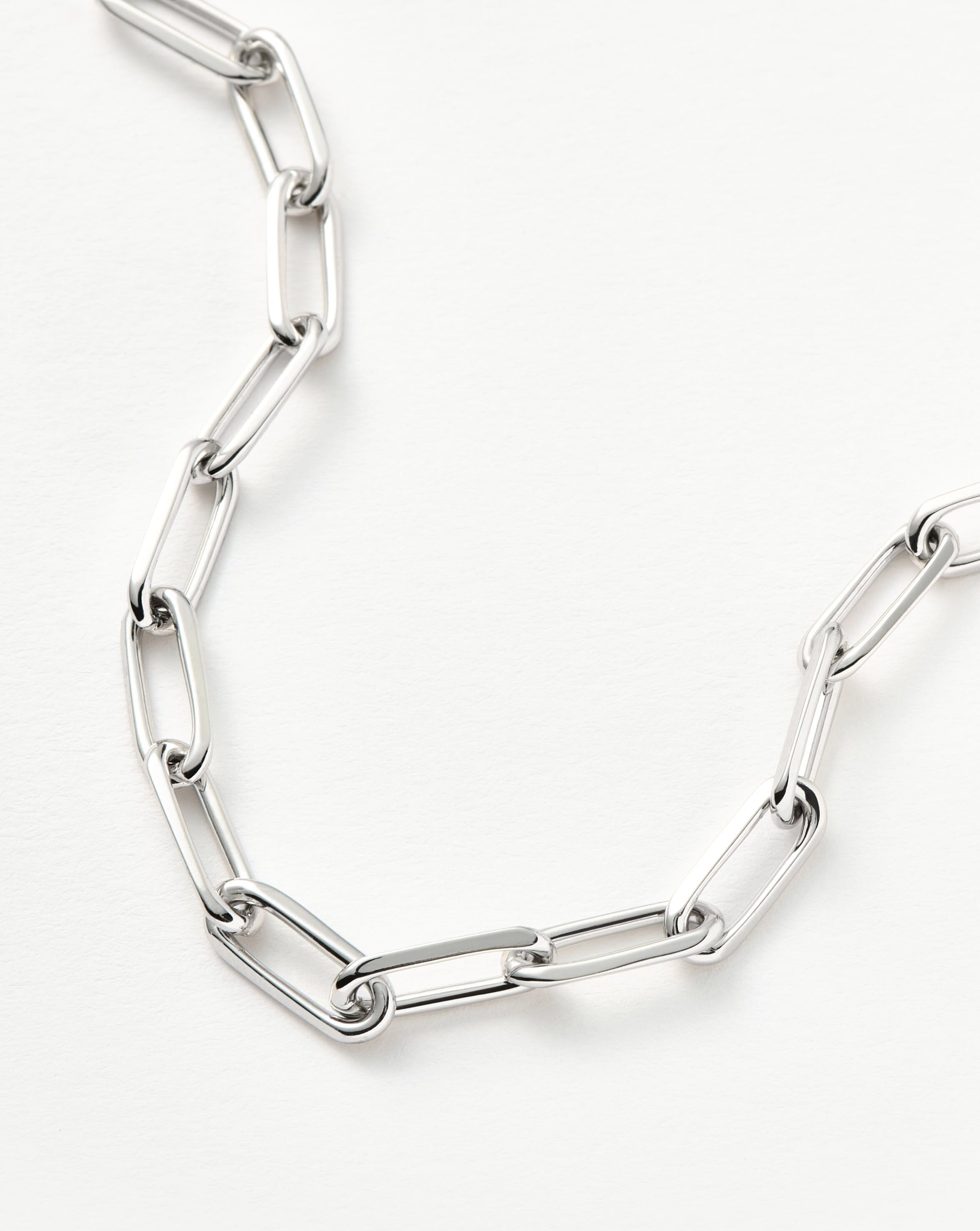 Classic Mini Paperclip Chain Bracelet - Silver Plated Jewelry for Women | Trendy Layering Bracelet for Everyday Wear & Gift Giving