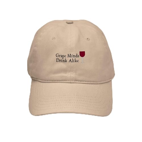 Khaki - Grape Minds Think Alive Wine Cap