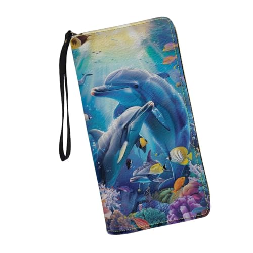Couple Dolphin Ocean