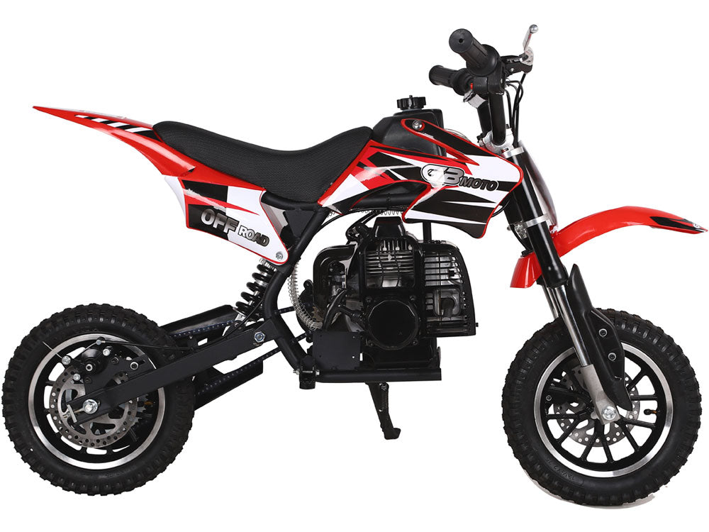 49cc Kids Off-Road Dirt Bike - Automatic Gas-Powered Mini Motorcycle for Boys & Girls Ages 6-12 | Perfect for Backyard Trails, Dirt Tracks & Outdoor Adventures
