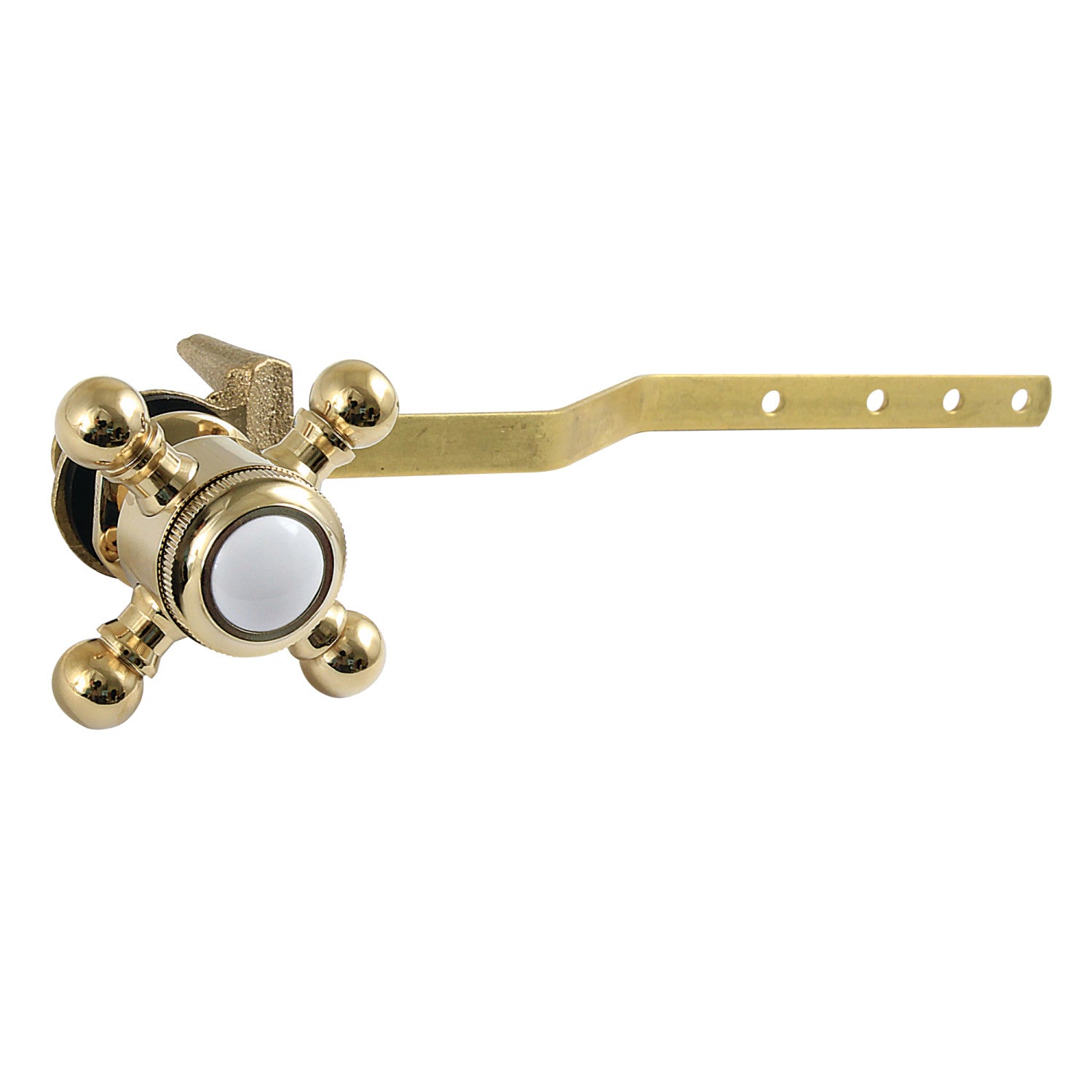 Buckingham KTBX2 Front Mount Toilet Tank Lever in Polished Brass - Durable Bathroom Hardware for Easy Flush Control | Perfect for Home, Hotel & Commercial Restrooms