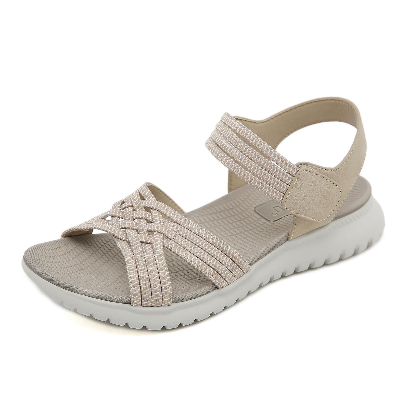 **Touchmosees Women's Ankle Strap Hiking Sandals - Comfortable Athletic Walking Sandals for Summer & Beach - Perfect for Outdoor Adventures, Travel & Casual Wear**