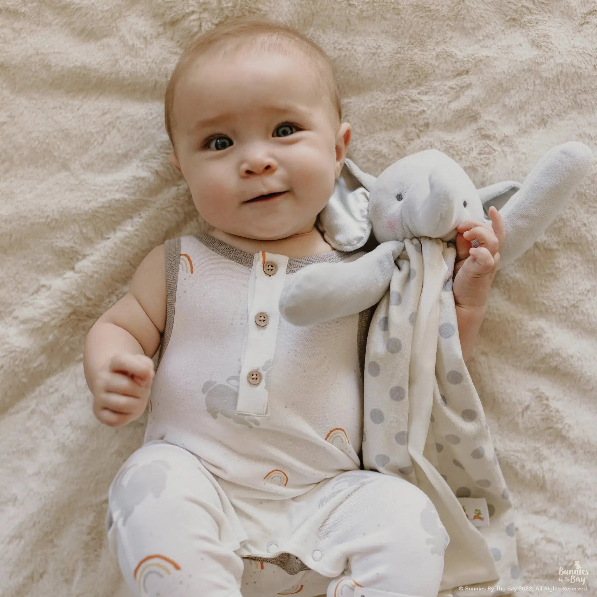 Little Sunshine Organic Baby Play Suit - Soft & Breathable Cotton Jumpsuit for Newborns & Infants - Perfect for Playtime, Daycare & Family Outings