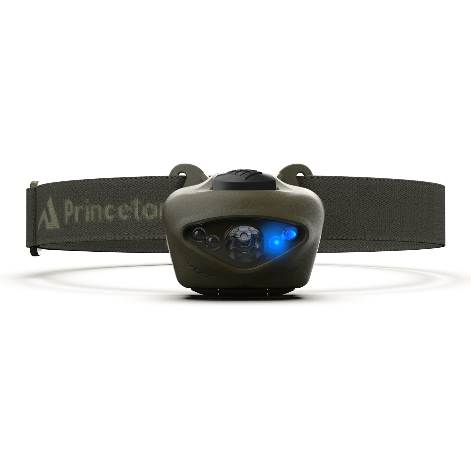 Princeton Tec Vizz 550 RGB MPLS Headlamp - 550 Lumens Ultra-Bright LED Light with 33-Hour Runtime - Perfect for Camping, Hiking, Running & Outdoor Adventures
