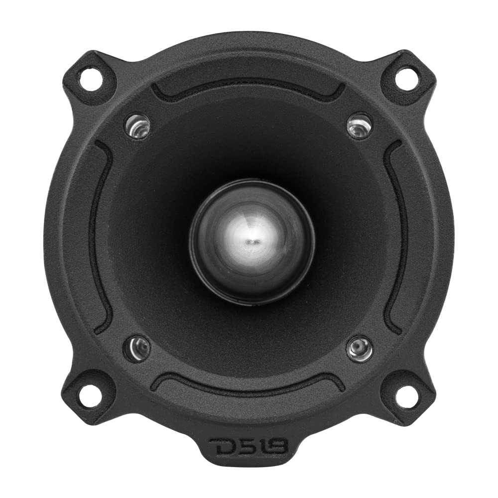 DS18 PRO-TW220B 3英寸铝制超子弹高音喇叭 - 240W最大功率，120W RMS，内置分频器，104dB高灵敏度 - 适用于汽车音响和家庭影院系统