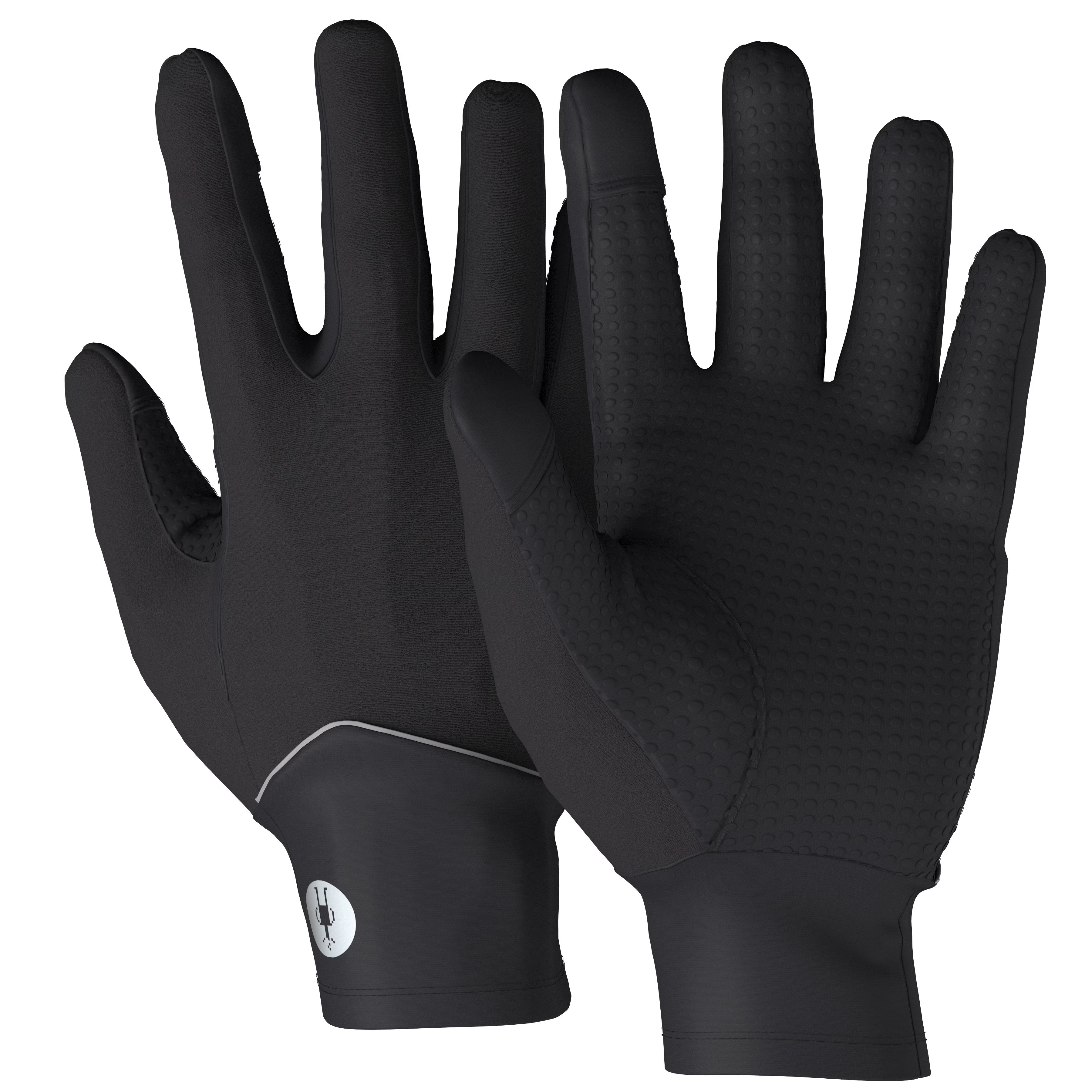 Active Fleece Windproof Gloves for Men & Women - Warm Winter Gloves for Running, Hiking, Cycling & Outdoor Activities
