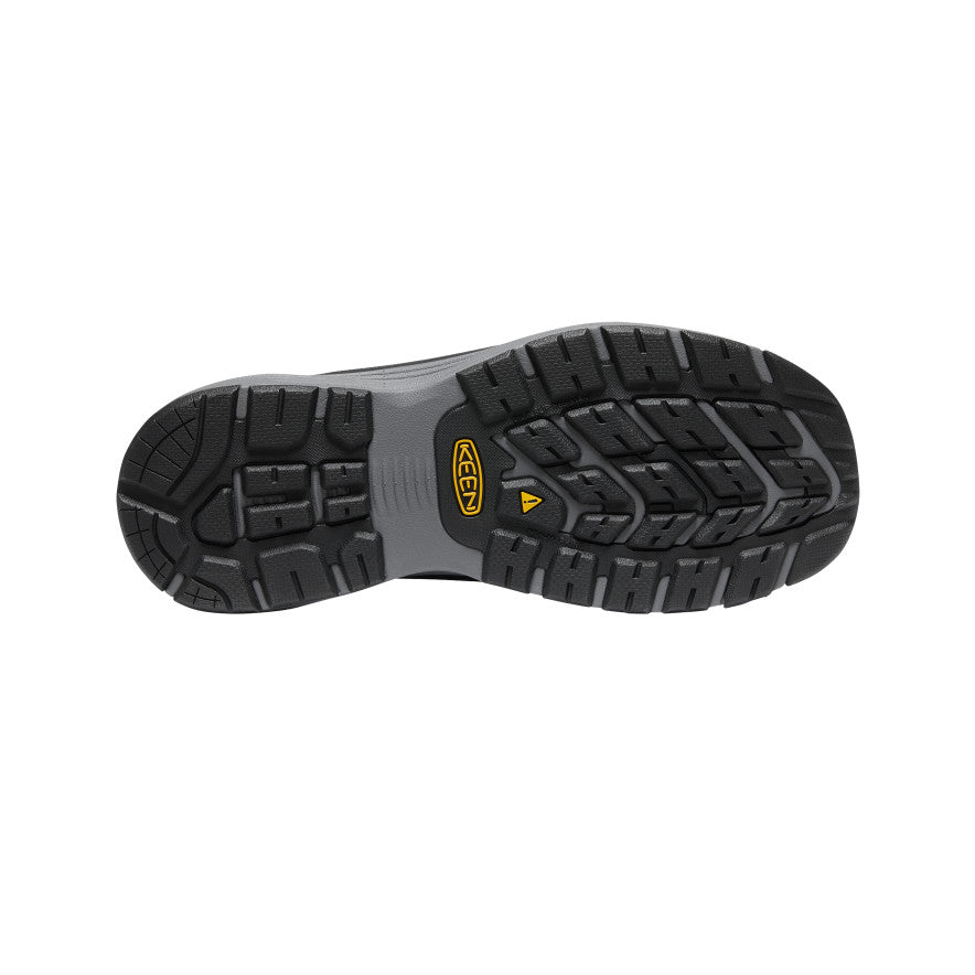 Sparta 2 ESD Safety Shoes for Men - Aluminum Toe, Steel Grey & Black - Slip Resistant Work Boots for Construction & Electricians