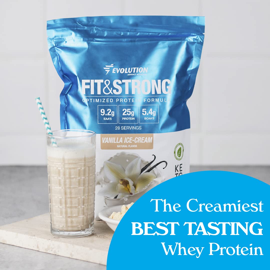 Evolution Advanced Nutrition Grass-Fed 100% Whey Protein Powder + Fit & Slim with Glucomannan & Inulin Fiber – High Protein, High Fiber, Keto-Friendly, Non-GMO, Stevia Sweetened – Pure Supplement for Weight Management & Muscle Recovery – Perfect for Post-Workout, Meal Replacement & Healthy Lifestyle – 2 Pack