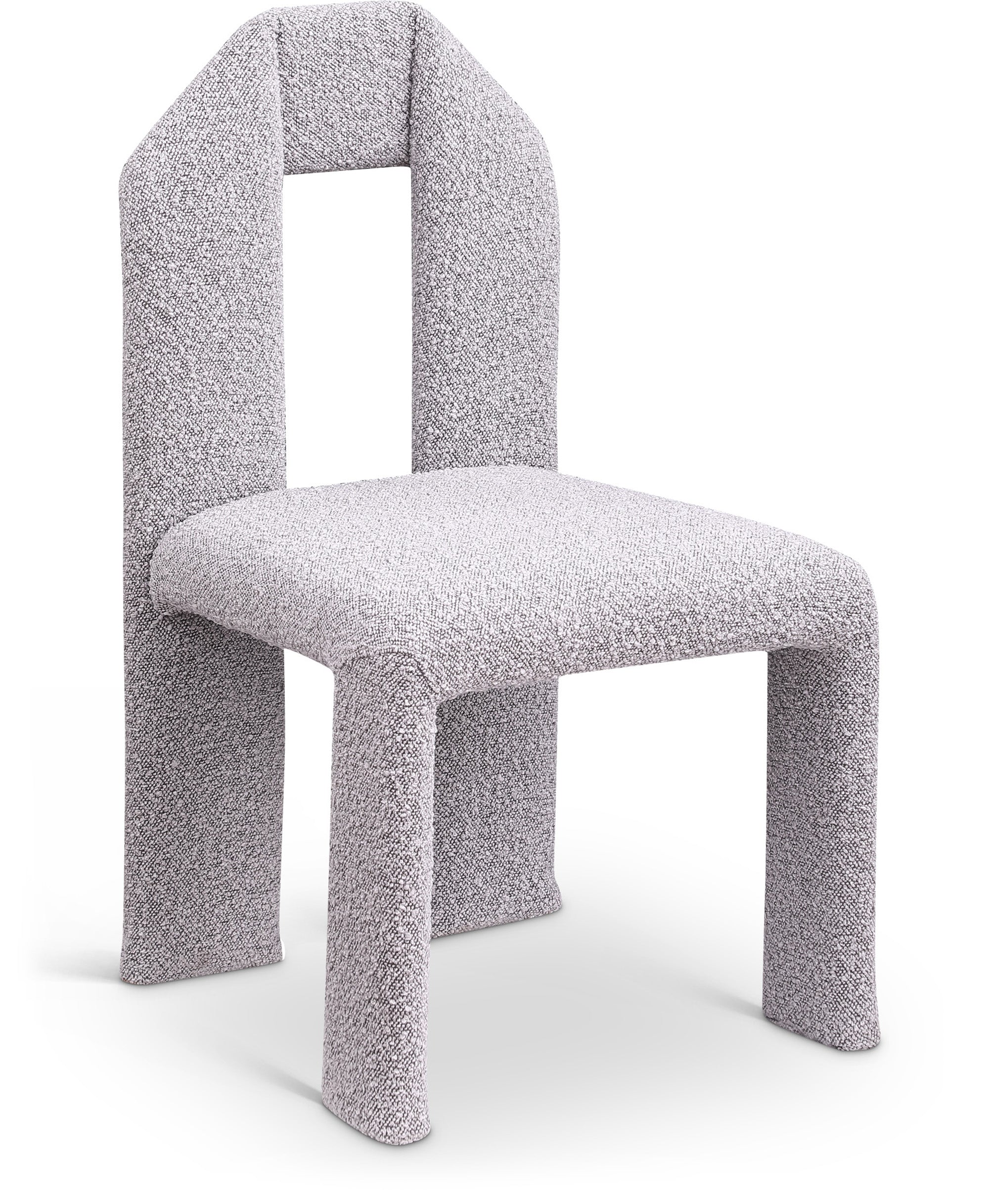 Bennett Taupe Boucle Fabric Dining Chair - Modern Upholstered Accent Chair for Kitchen, Dining Room, or Office - Comfortable & Stylish Seating Solution