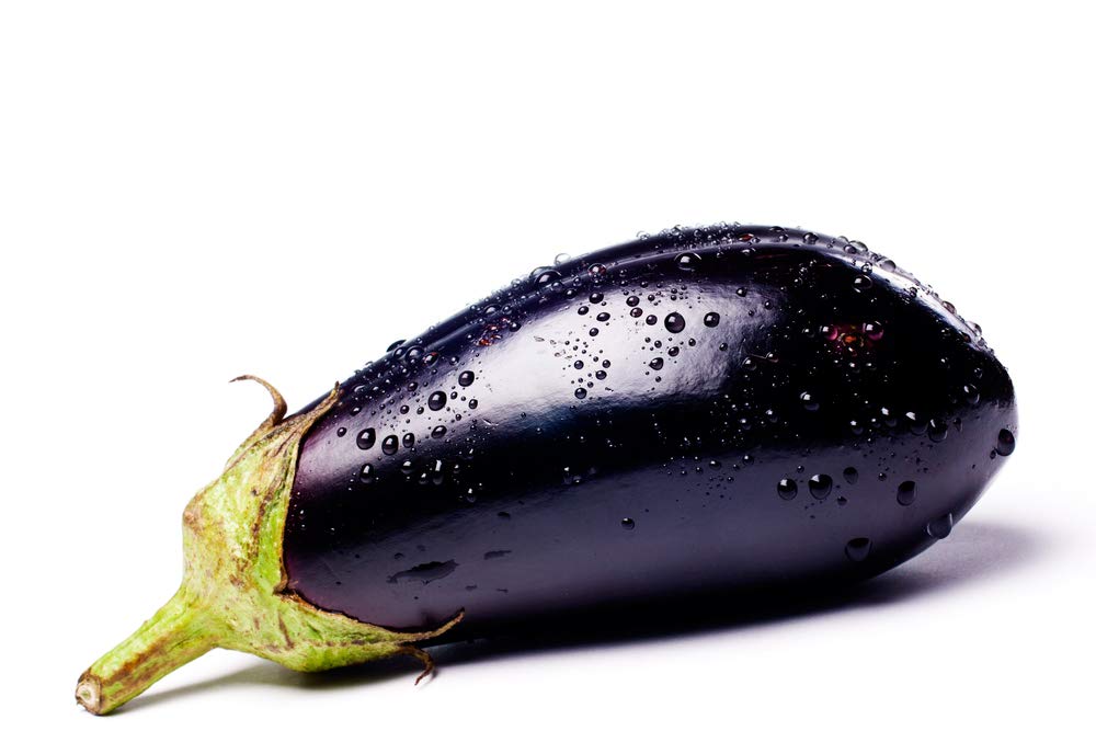 Organic Black Beauty Eggplant Seeds for Planting - 100+ Heirloom Non-GMO Solanum Melongena Seeds by Isla's Garden | Perfect for Home Gardening, Vegetable Patches & Sustainable Farming | Great Gift for Gardeners