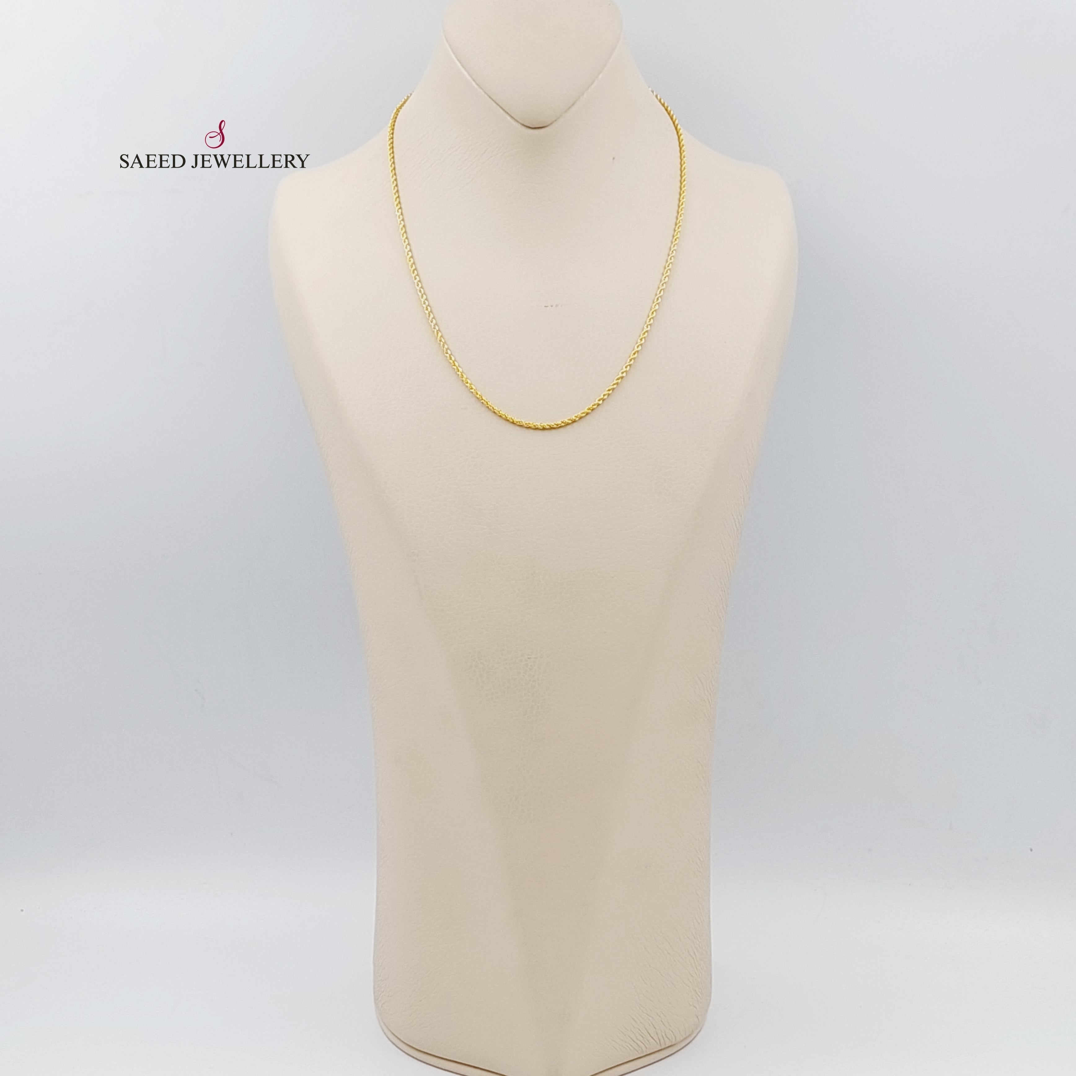 45cm Thin Rope Chain Necklace for Women - Dainty Gold Silver Stainless Steel Jewelry - Perfect for Layering, Gift Giving & Everyday Wear